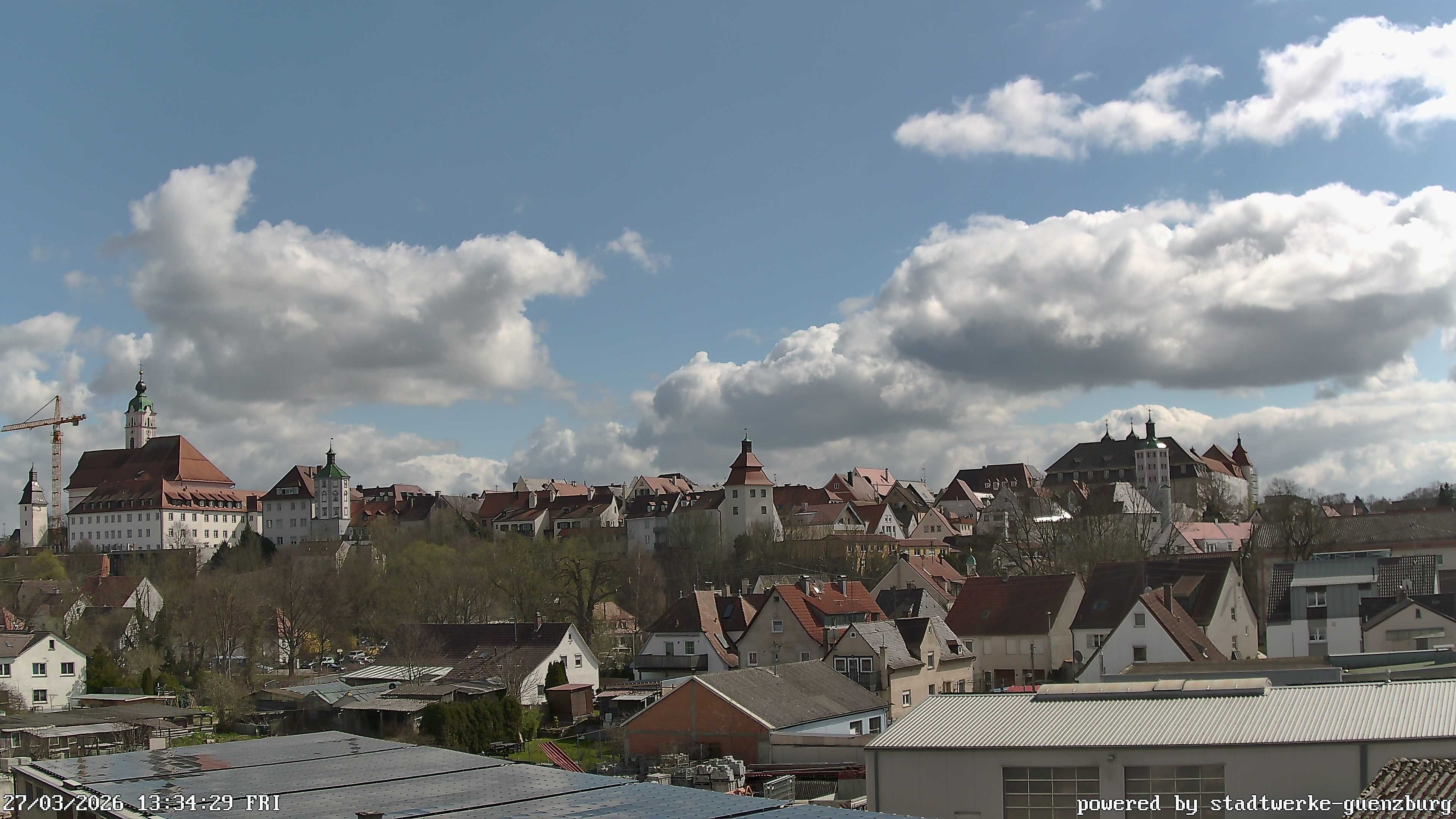 Archiv Foto Webcam Günzburg Altstadt