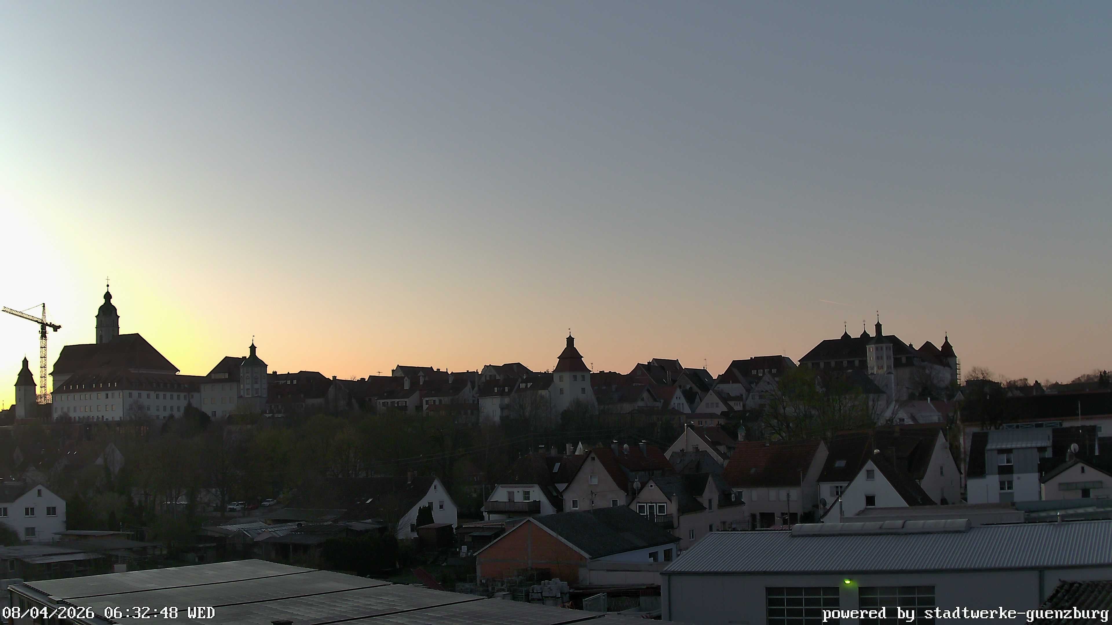 Archived image Webcam Historic City Günzburg