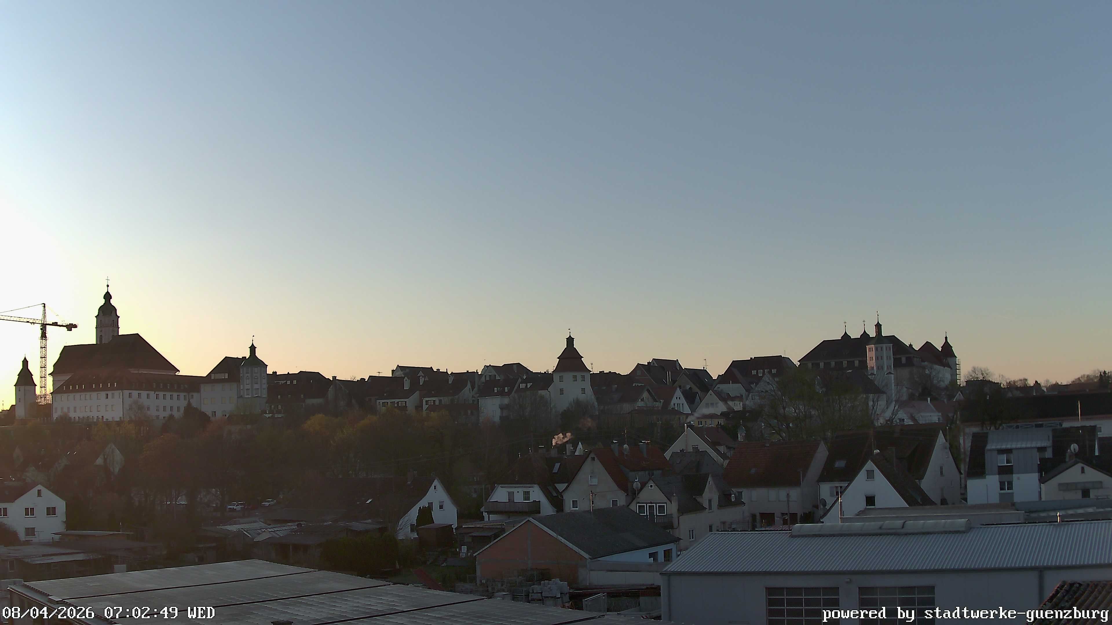 Archived image Webcam Historic City Günzburg