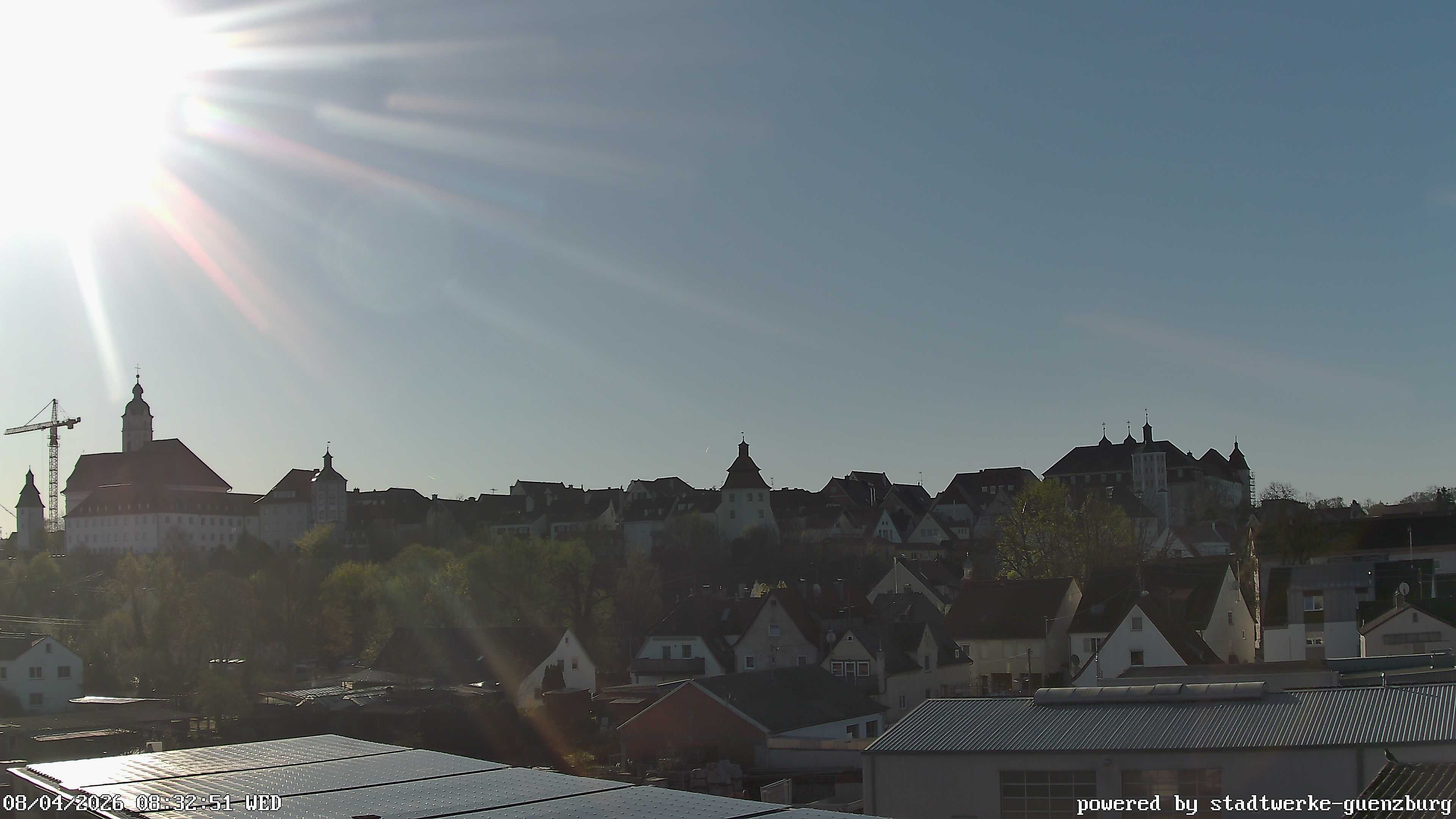 Archived image Webcam Historic City Günzburg