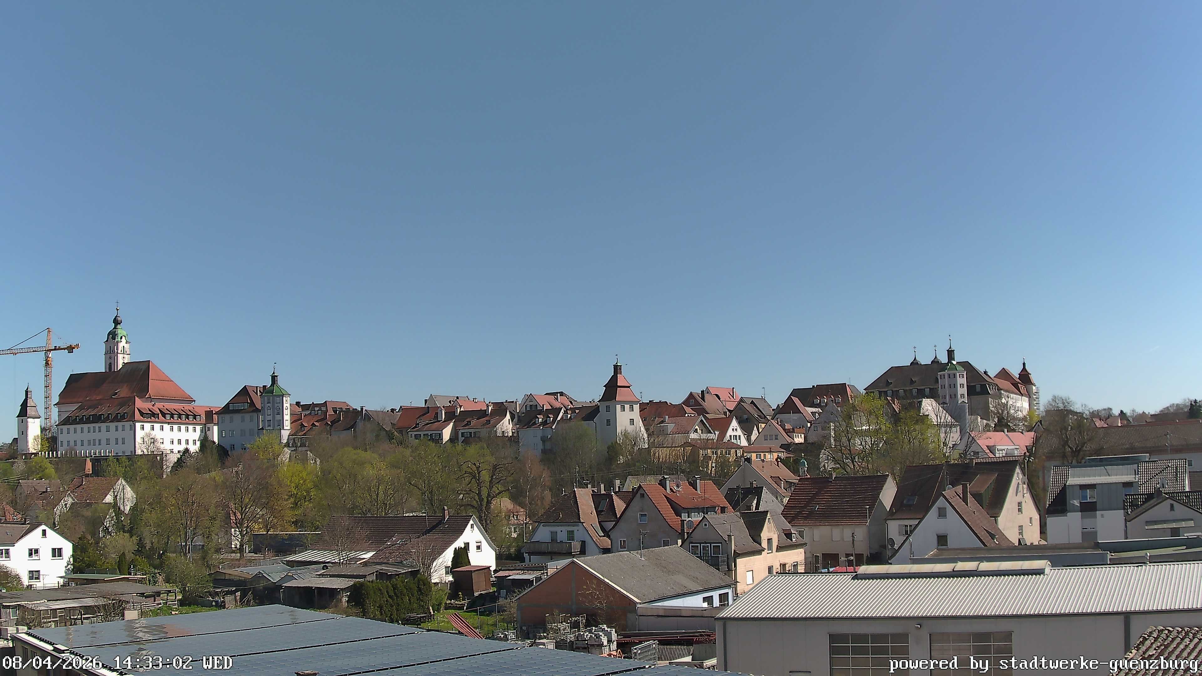 Archived image Webcam Historic City Günzburg