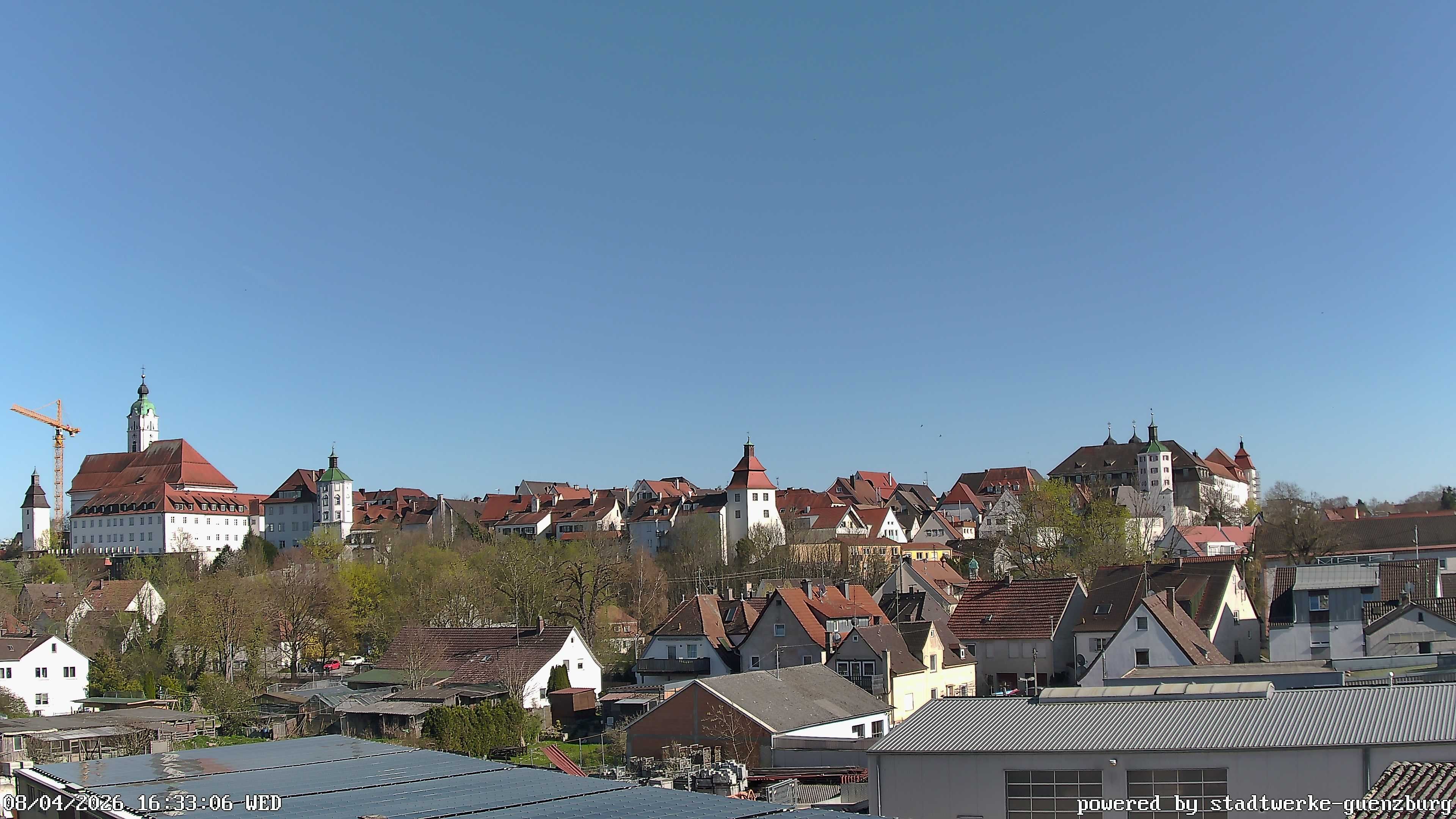 Archived image Webcam Historic City Günzburg
