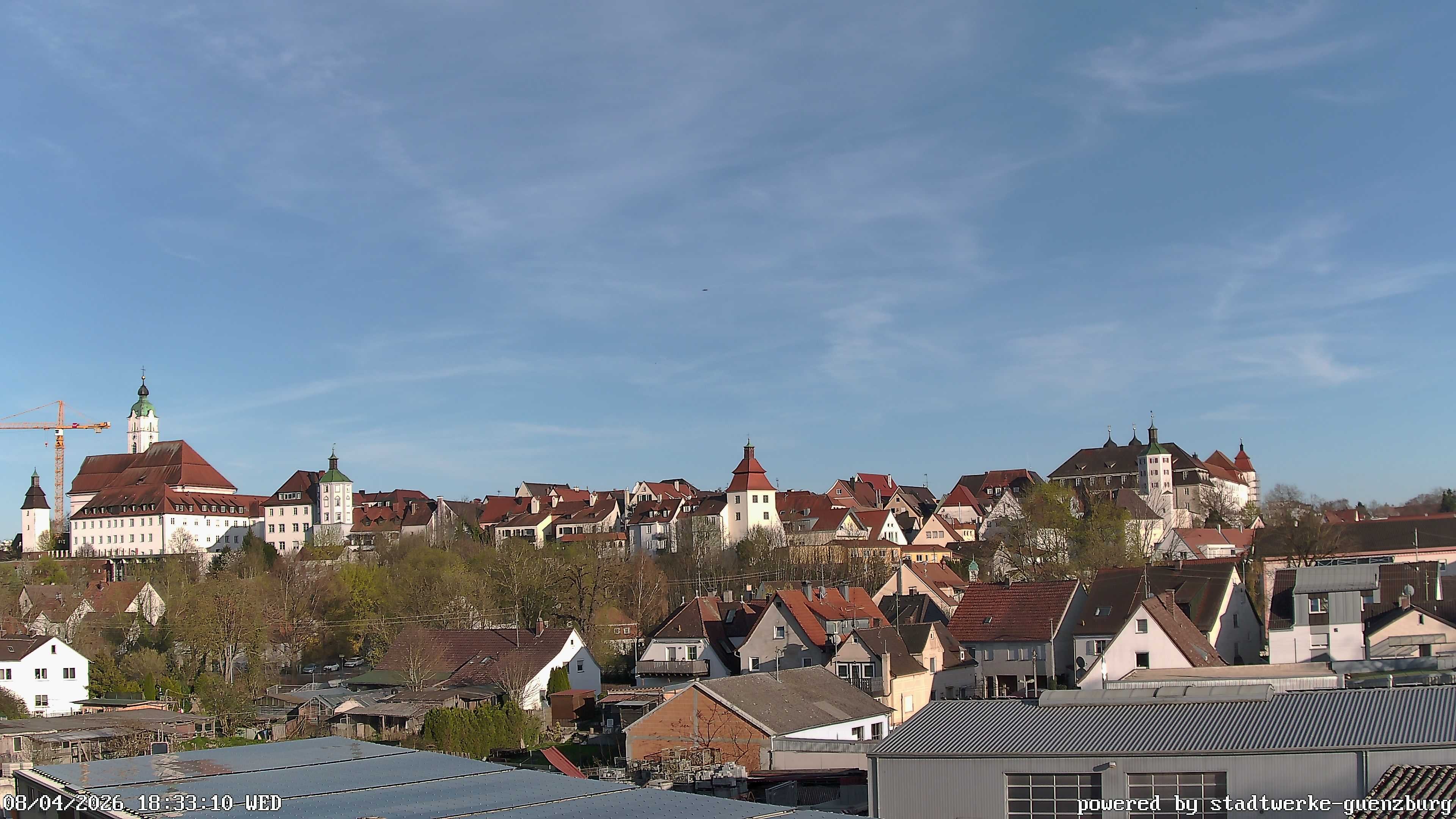Archived image Webcam Historic City Günzburg