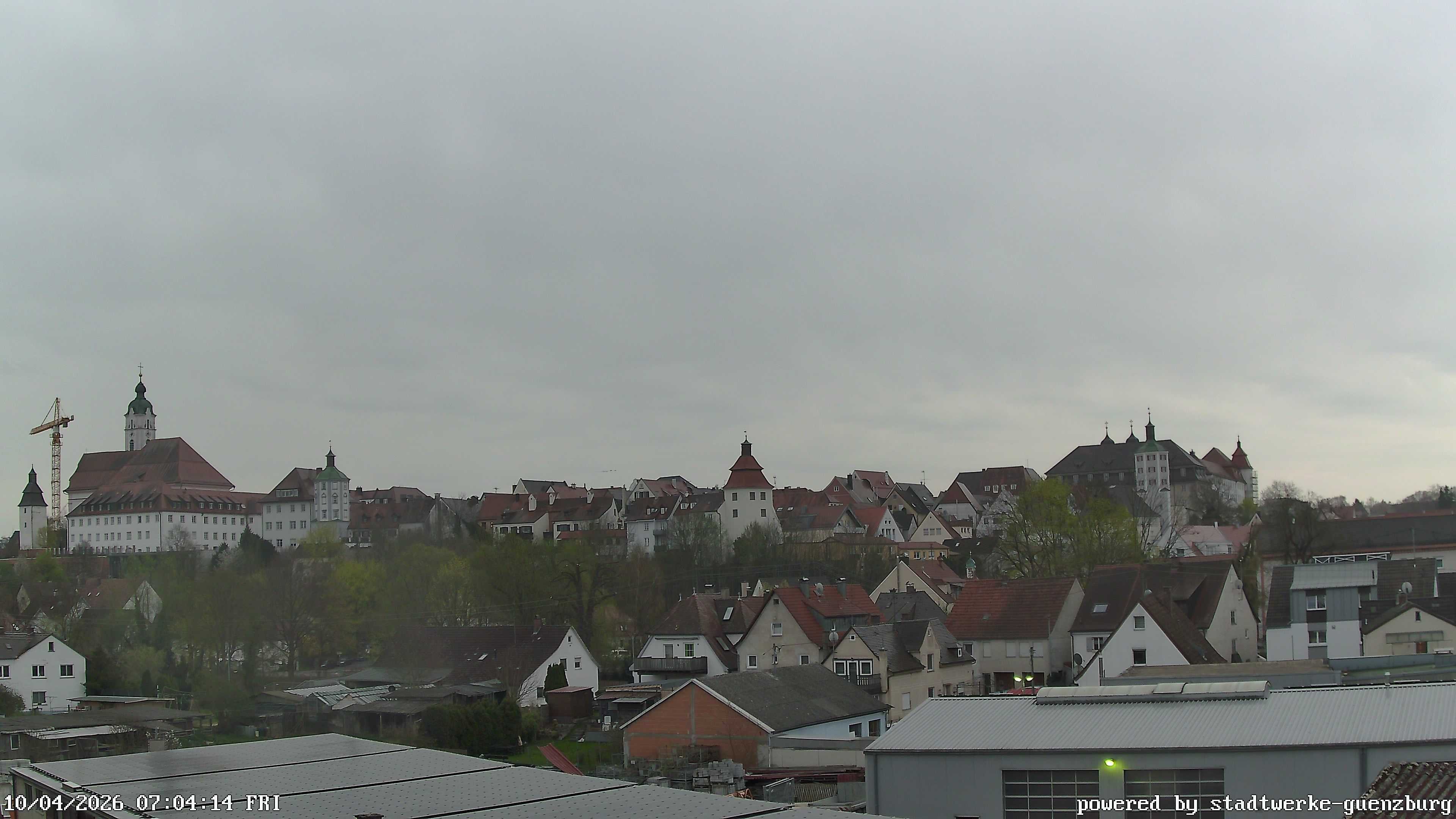 Archiv Foto Webcam Günzburg Altstadt