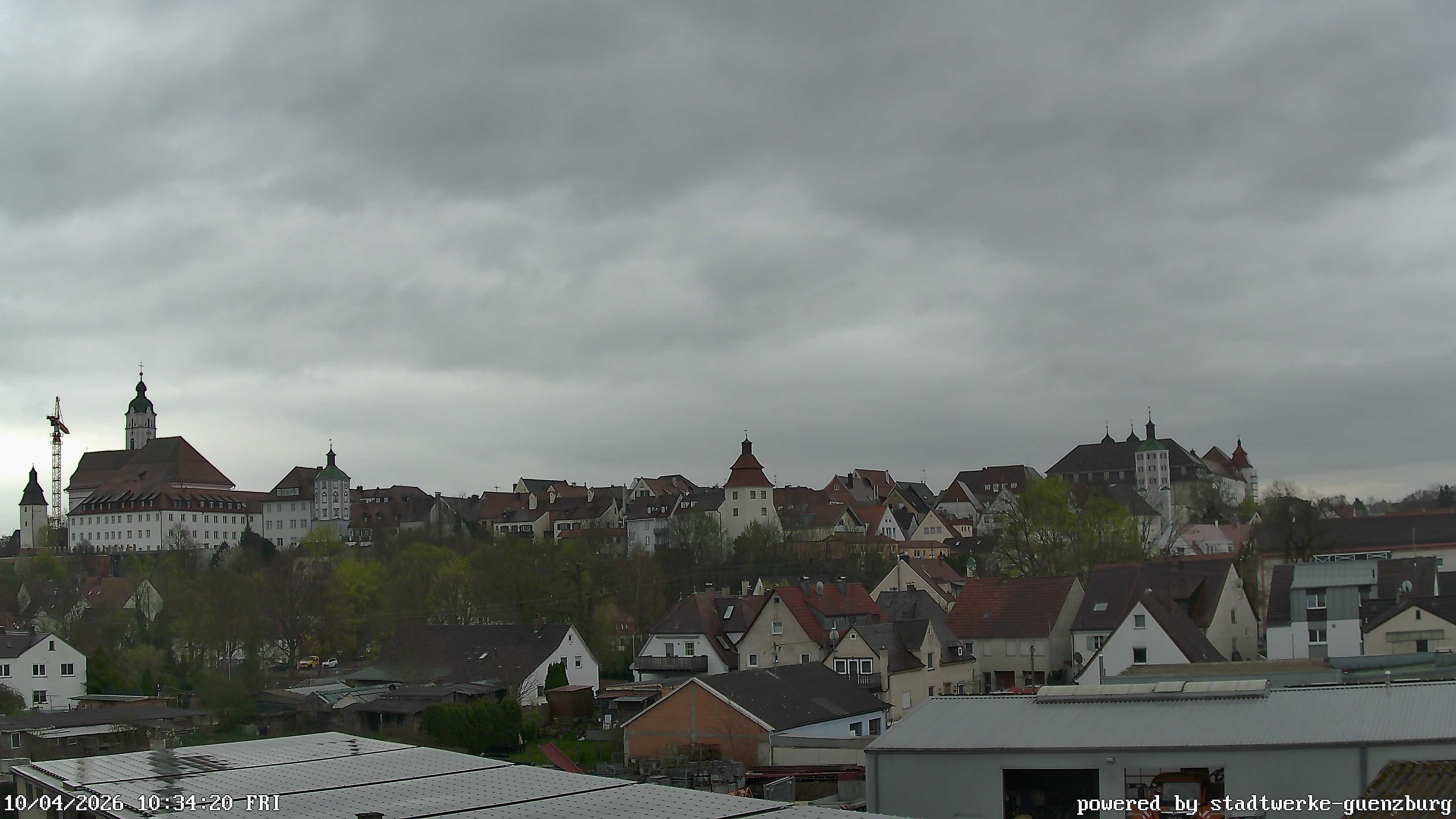 Archiv Foto Webcam Günzburg Altstadt