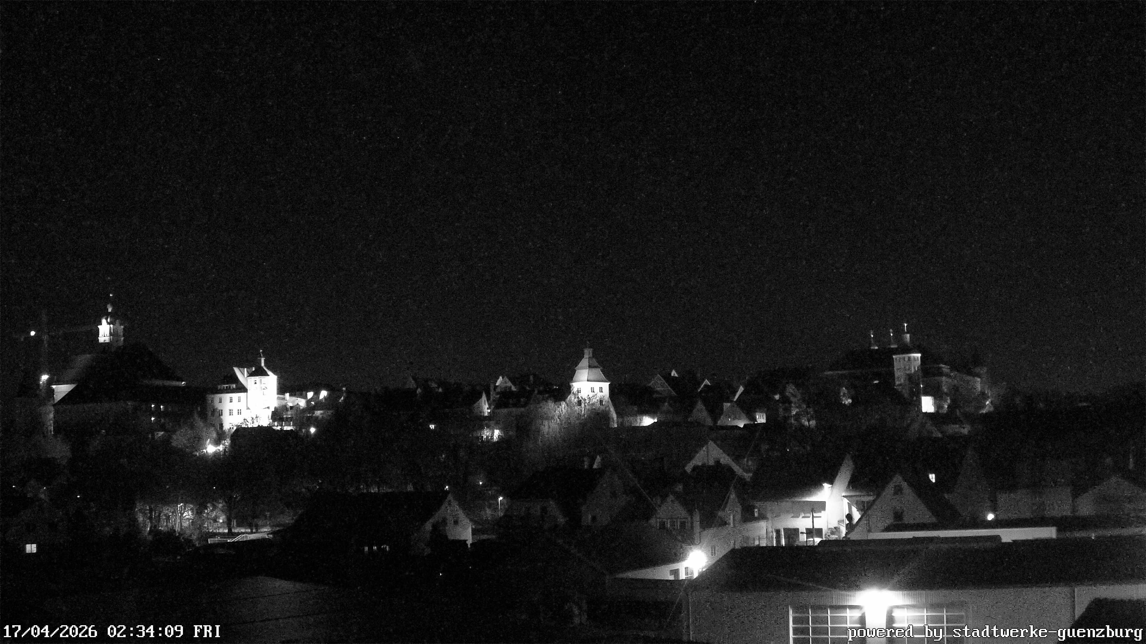 Archived image Webcam Historic City Günzburg