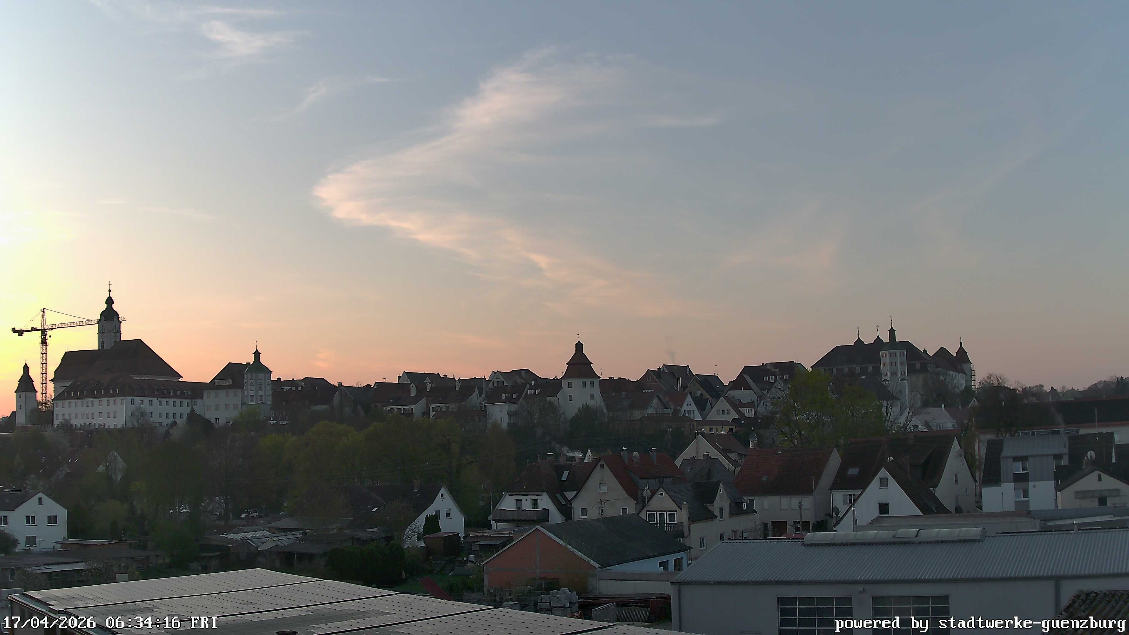 Archived image Webcam Historic City Günzburg