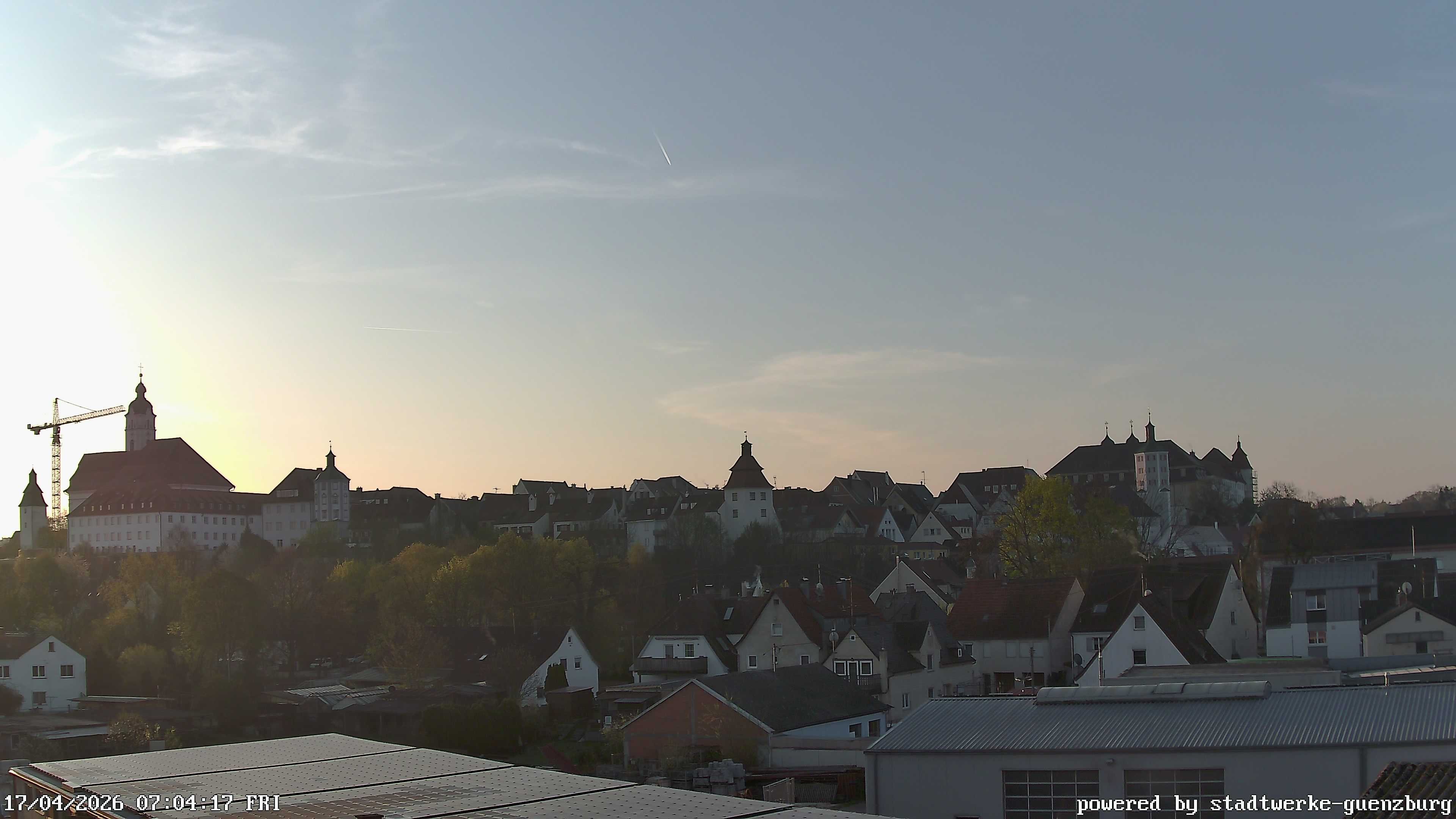 Archived image Webcam Historic City Günzburg