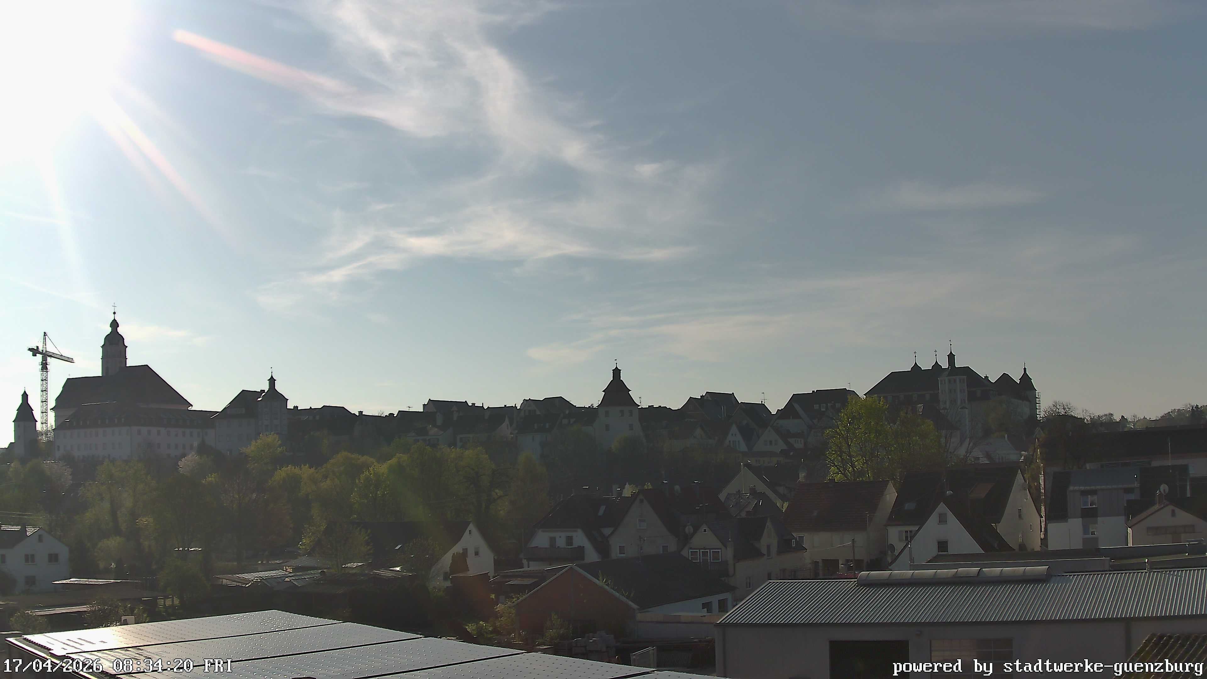 Archived image Webcam Historic City Günzburg