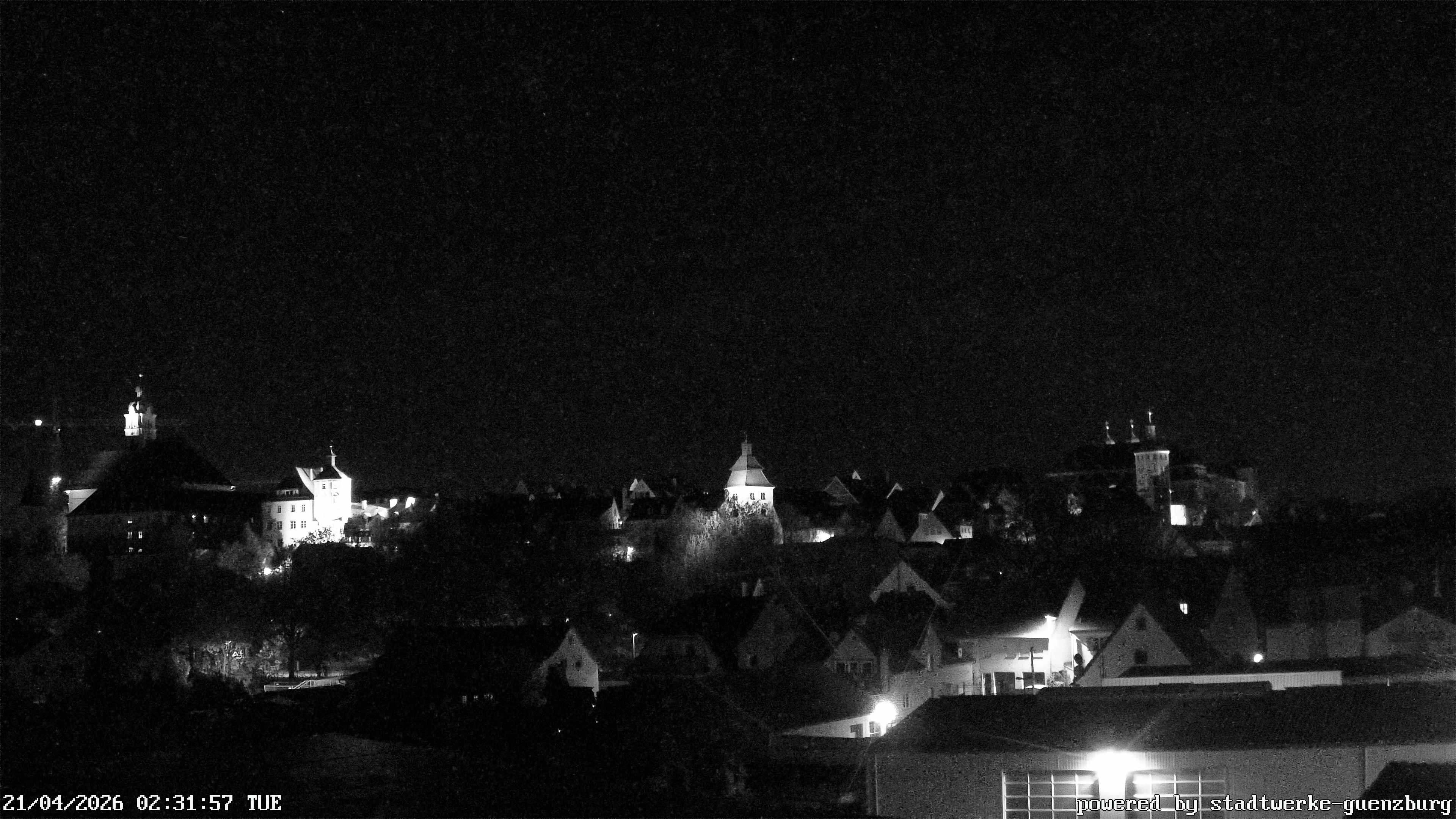 Archiv Foto Webcam Günzburg Altstadt