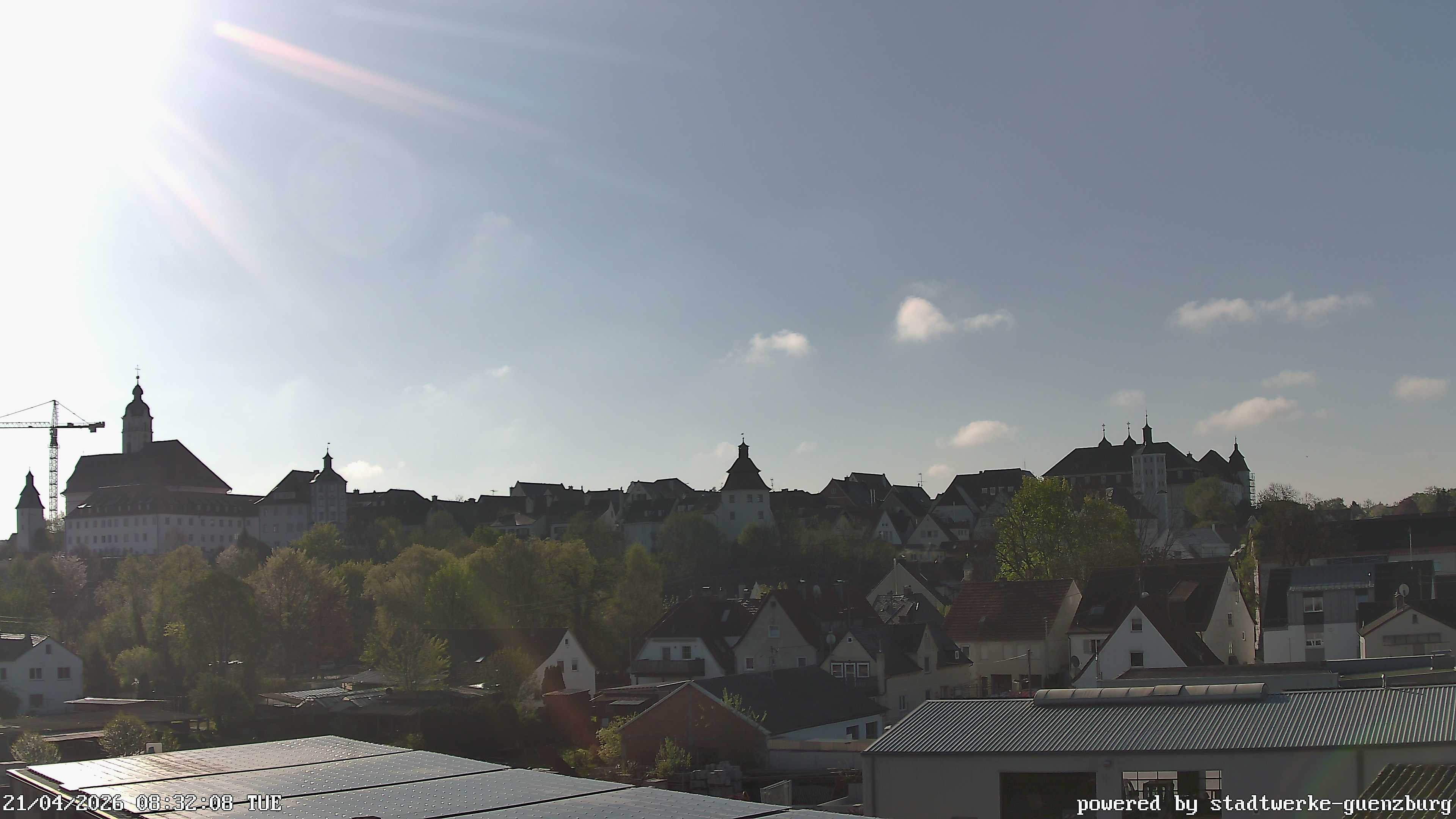Archiv Foto Webcam Günzburg Altstadt