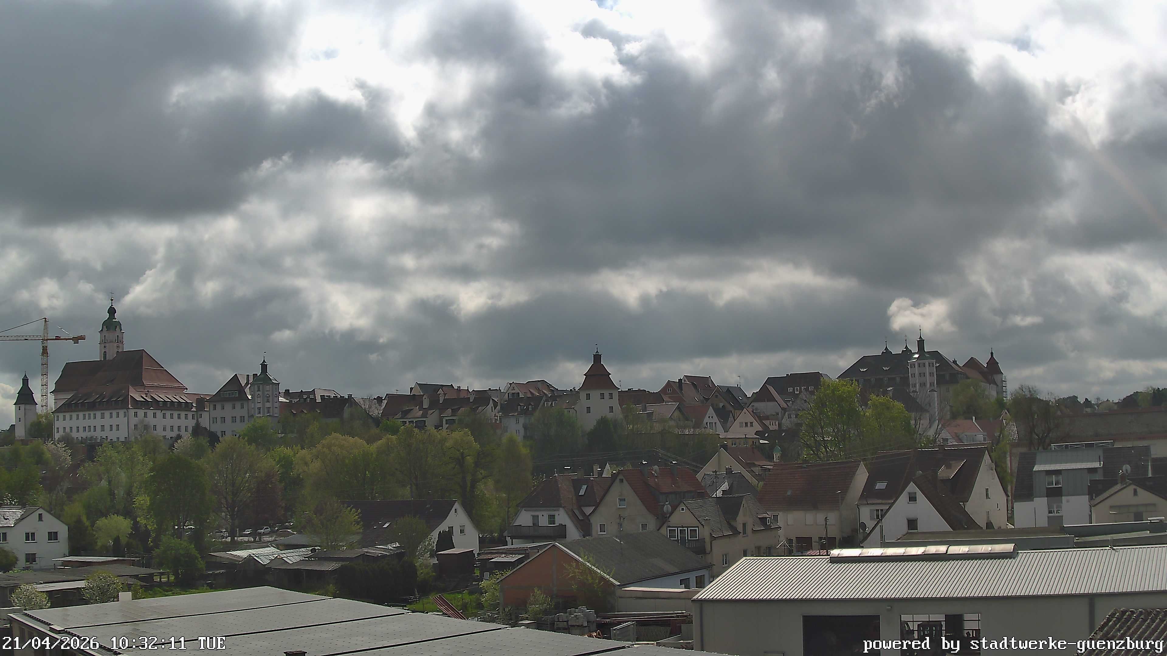 Archiv Foto Webcam Günzburg Altstadt