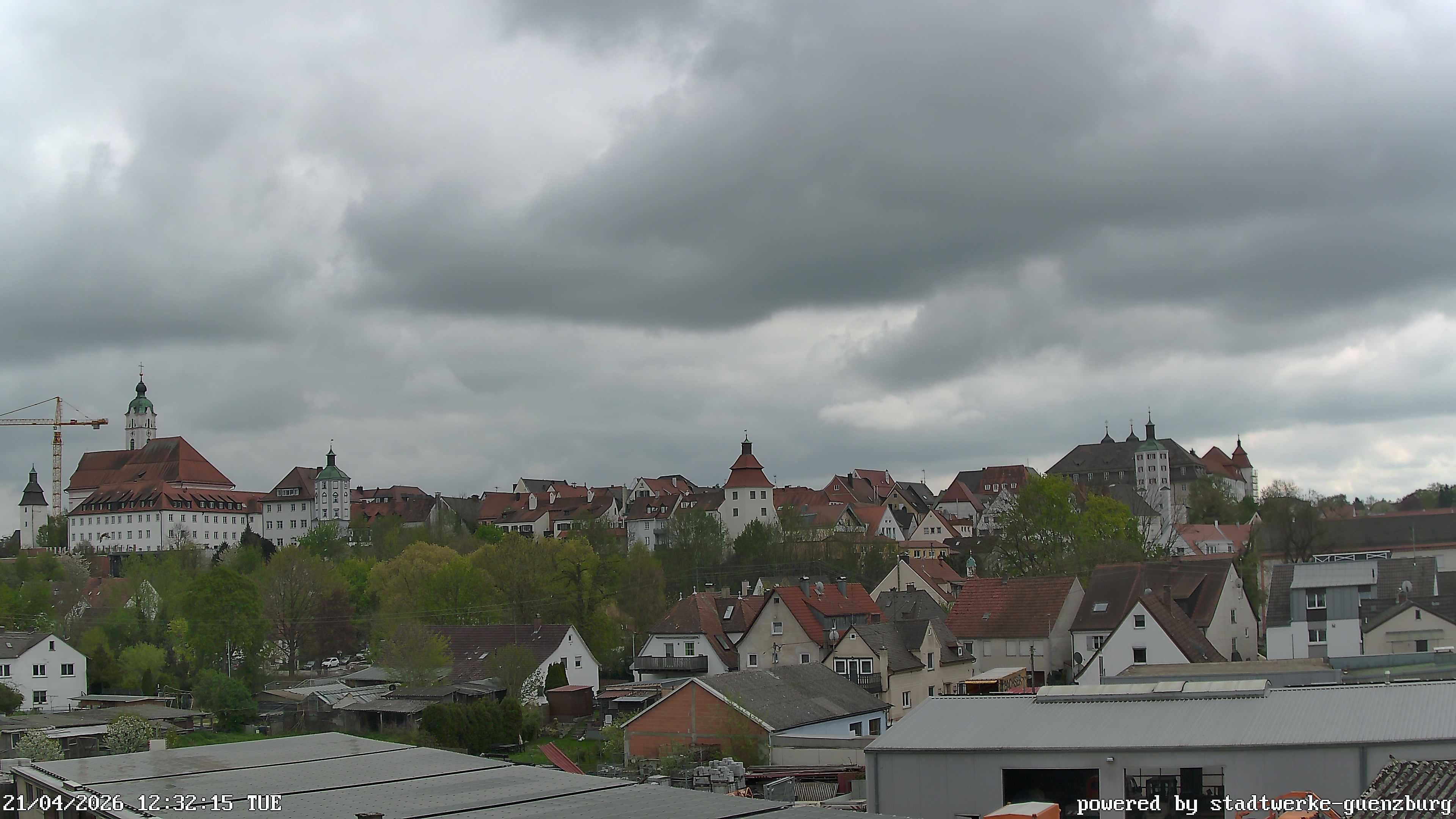 Archiv Foto Webcam Günzburg Altstadt