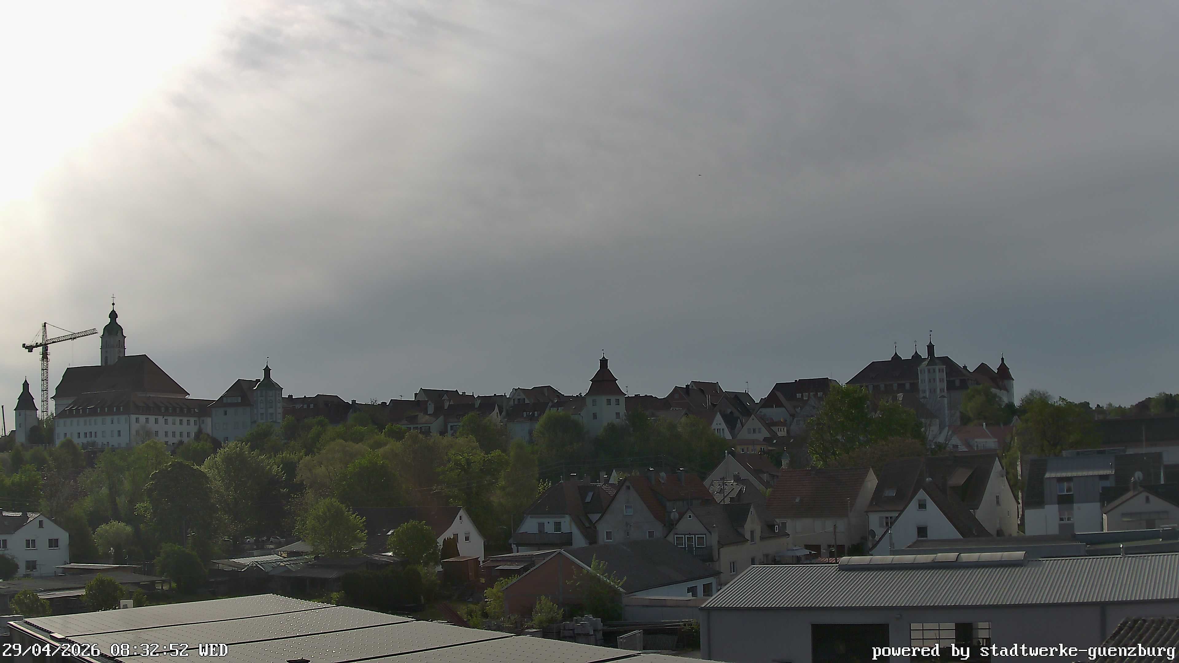 Archiv Foto Webcam Günzburg Altstadt