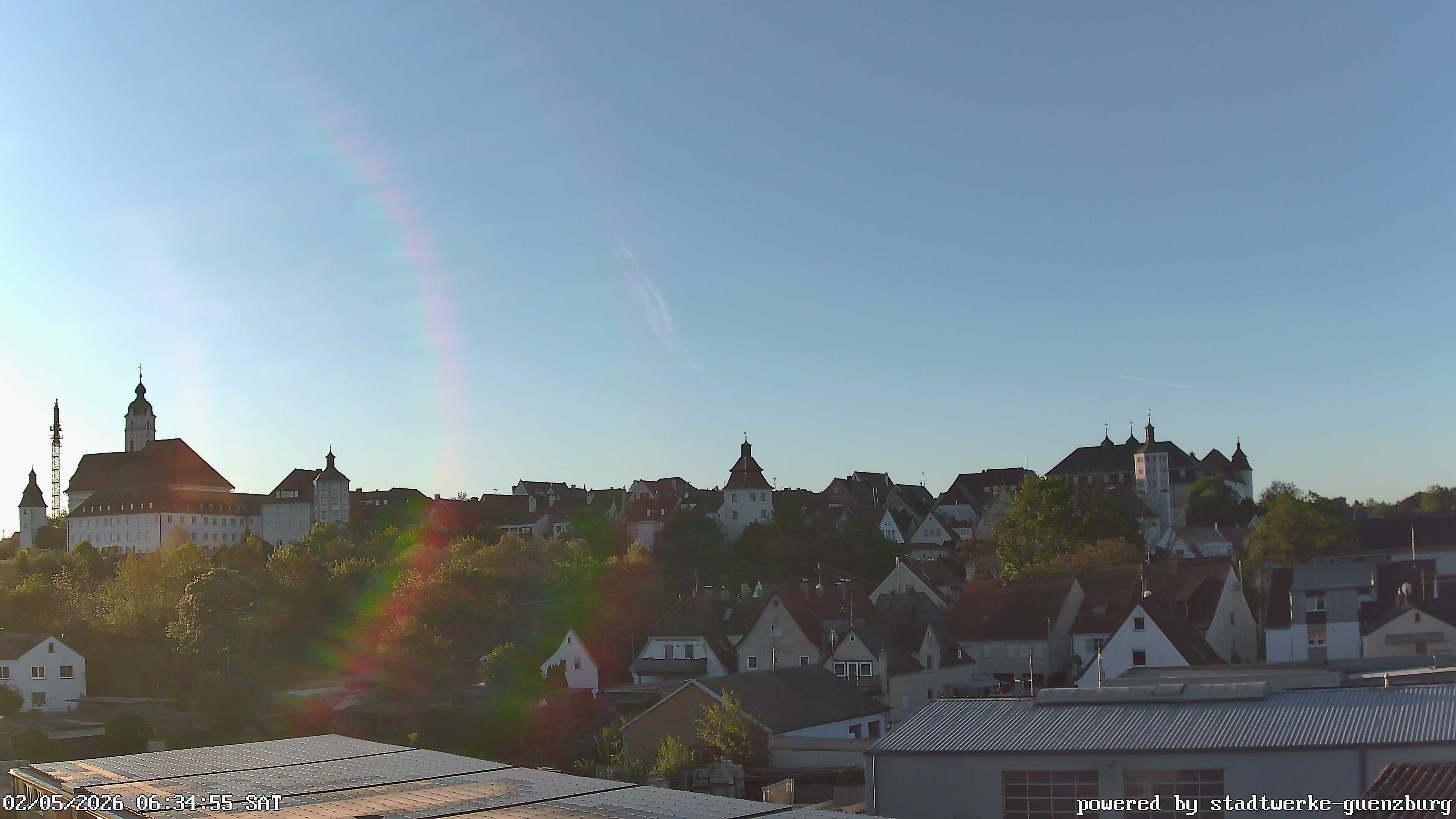 Archiv Foto Webcam Günzburg Altstadt