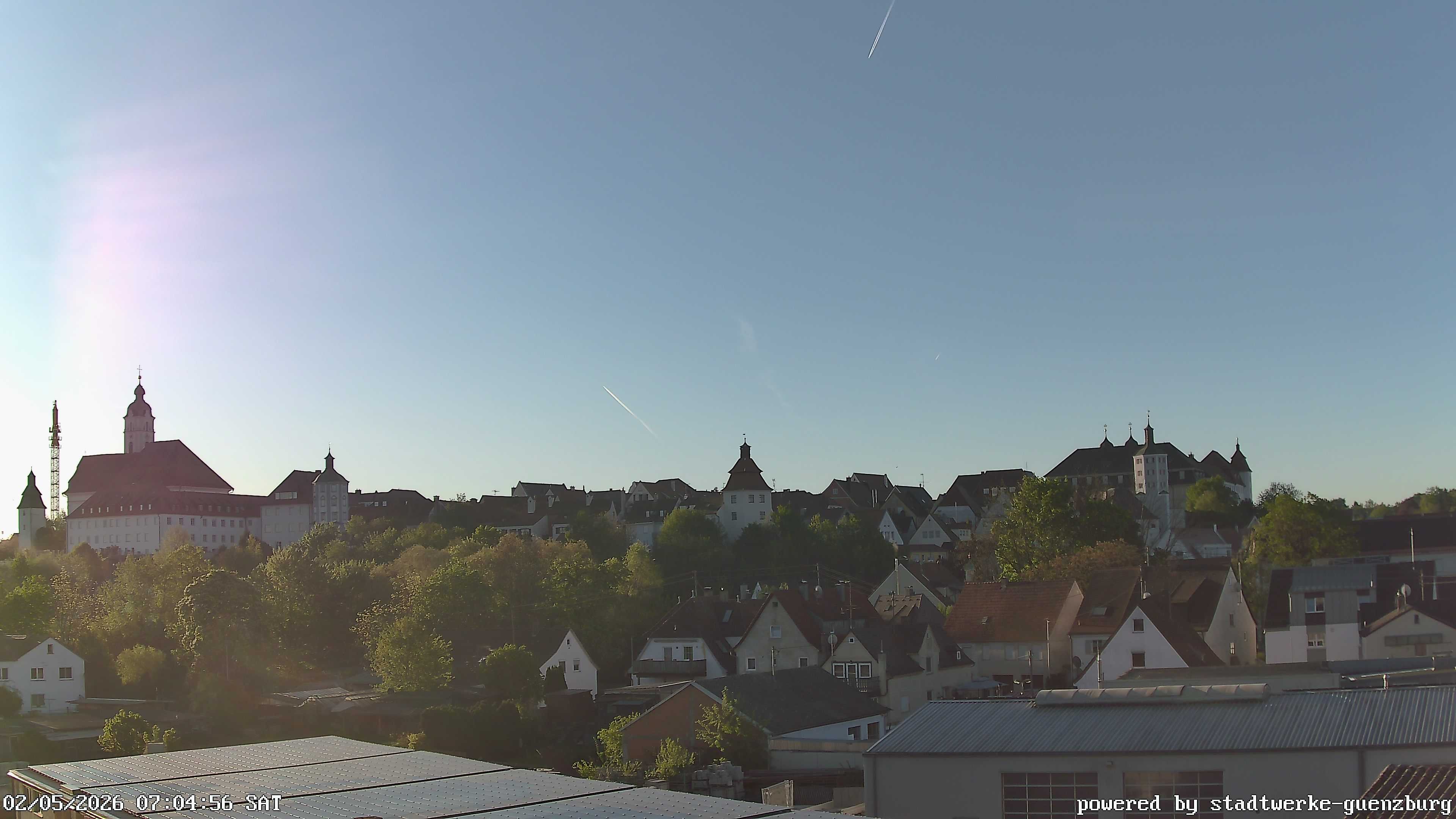 Archiv Foto Webcam Günzburg Altstadt