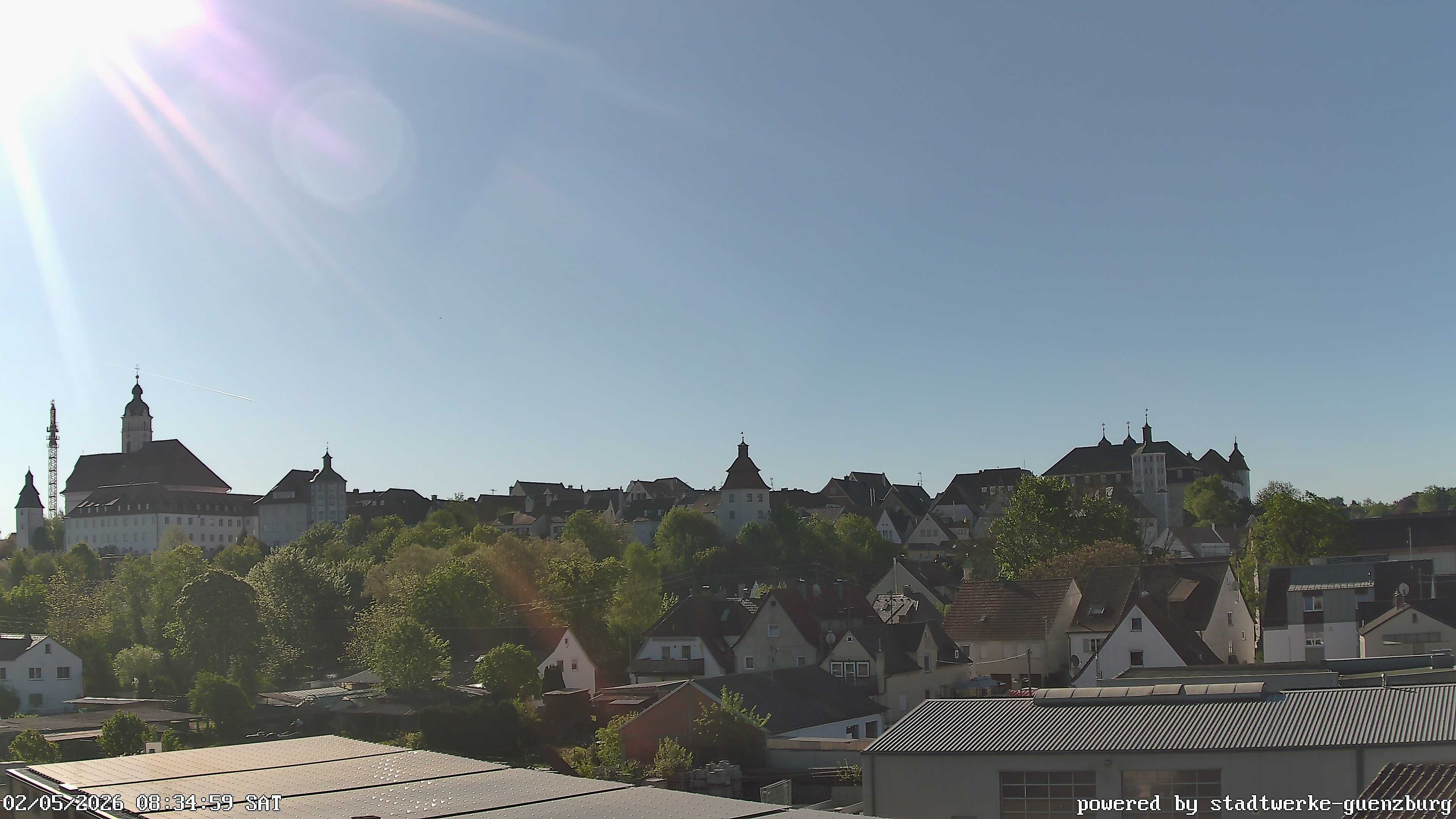 Archiv Foto Webcam Günzburg Altstadt