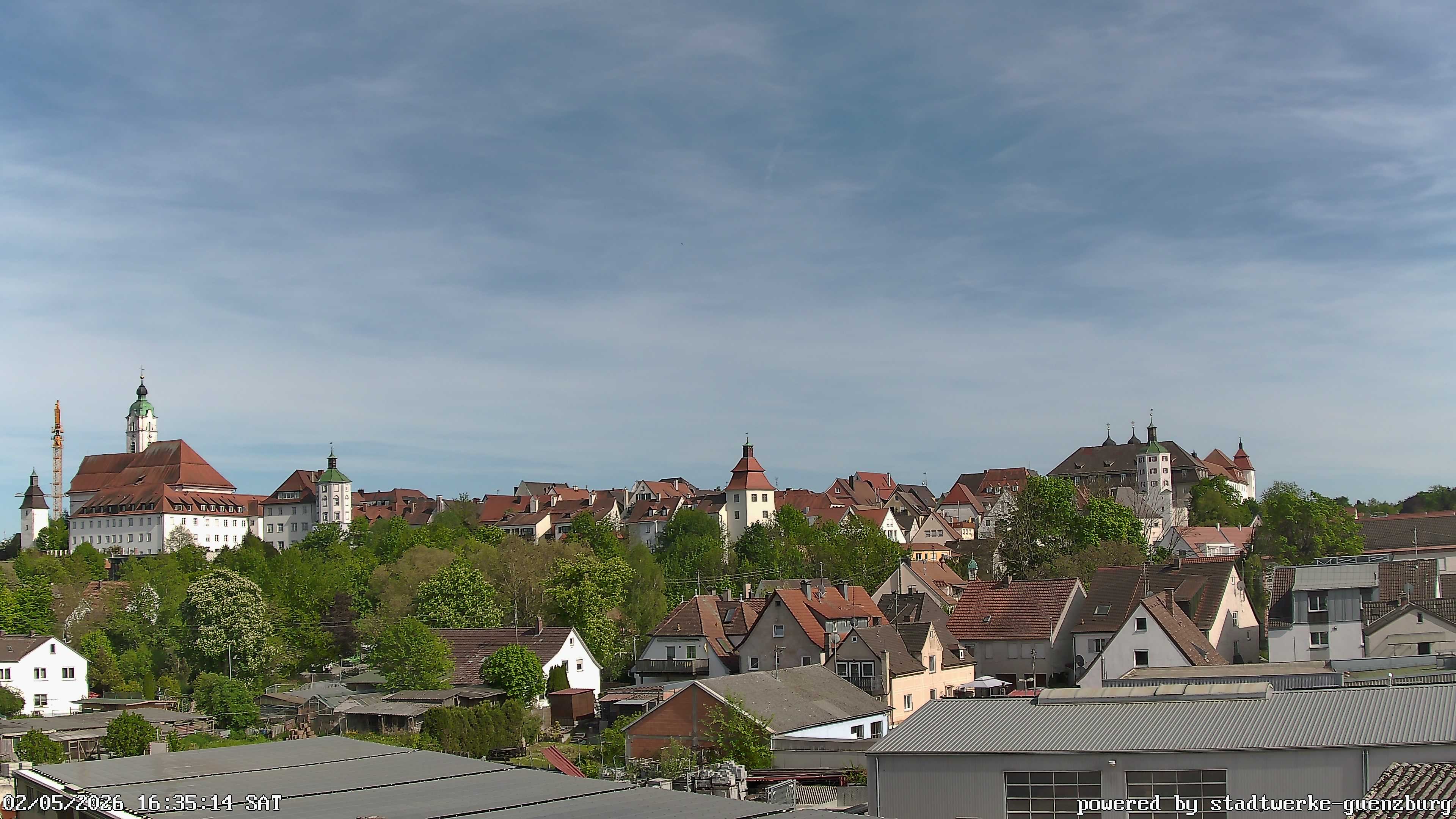 Archived image Webcam Historic City Günzburg