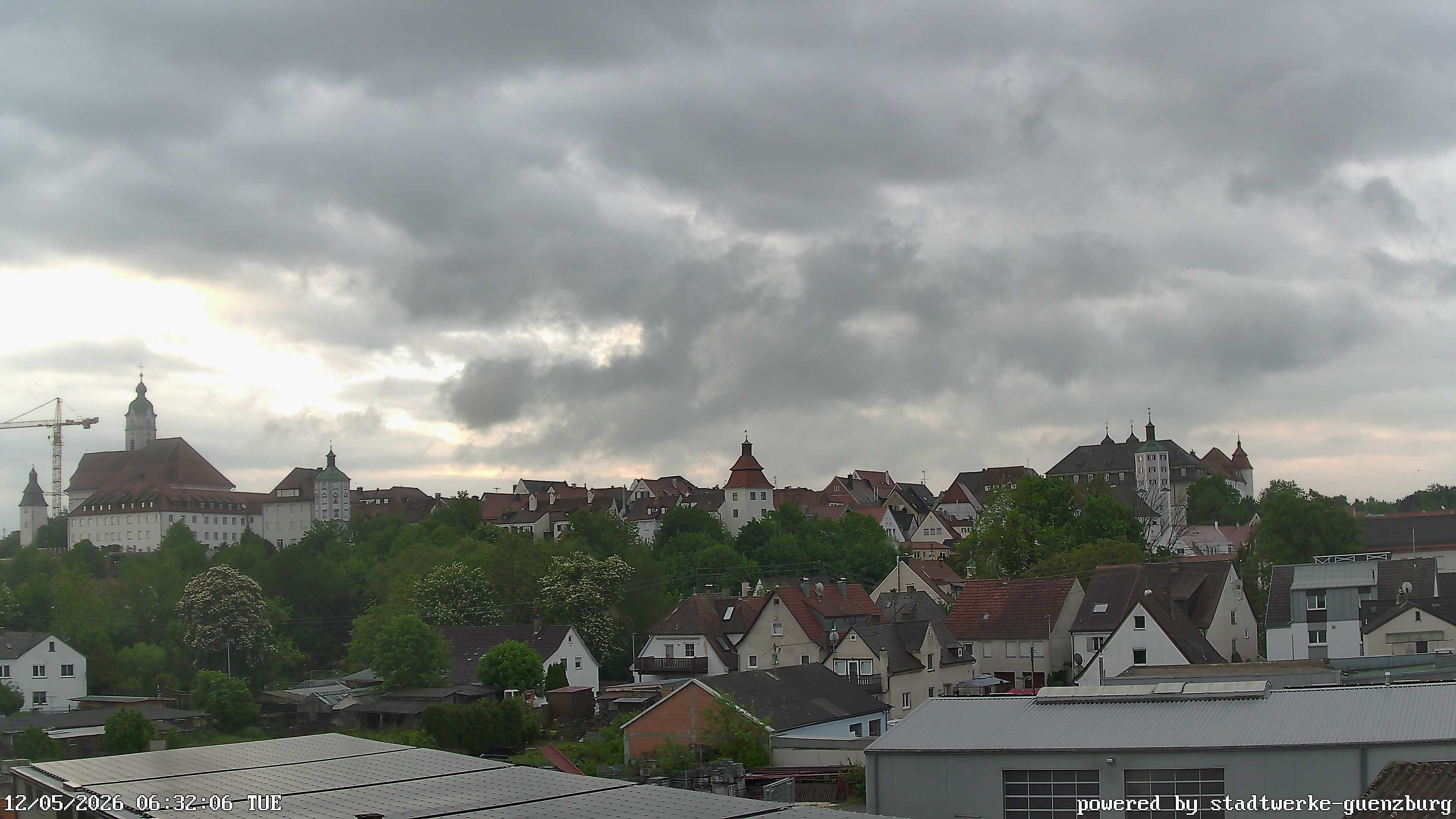 Archiv Foto Webcam Günzburg Altstadt