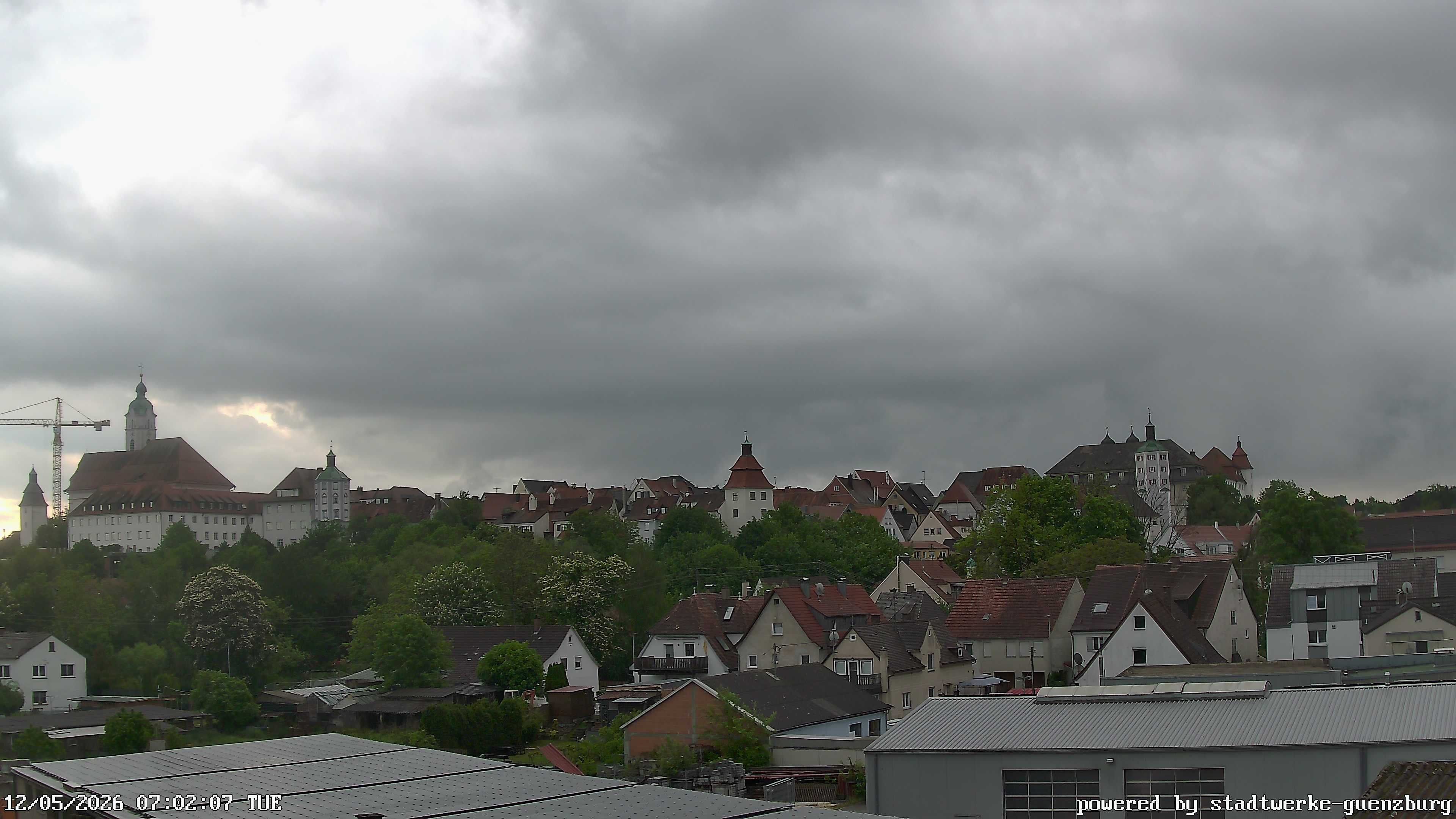 Archiv Foto Webcam Günzburg Altstadt