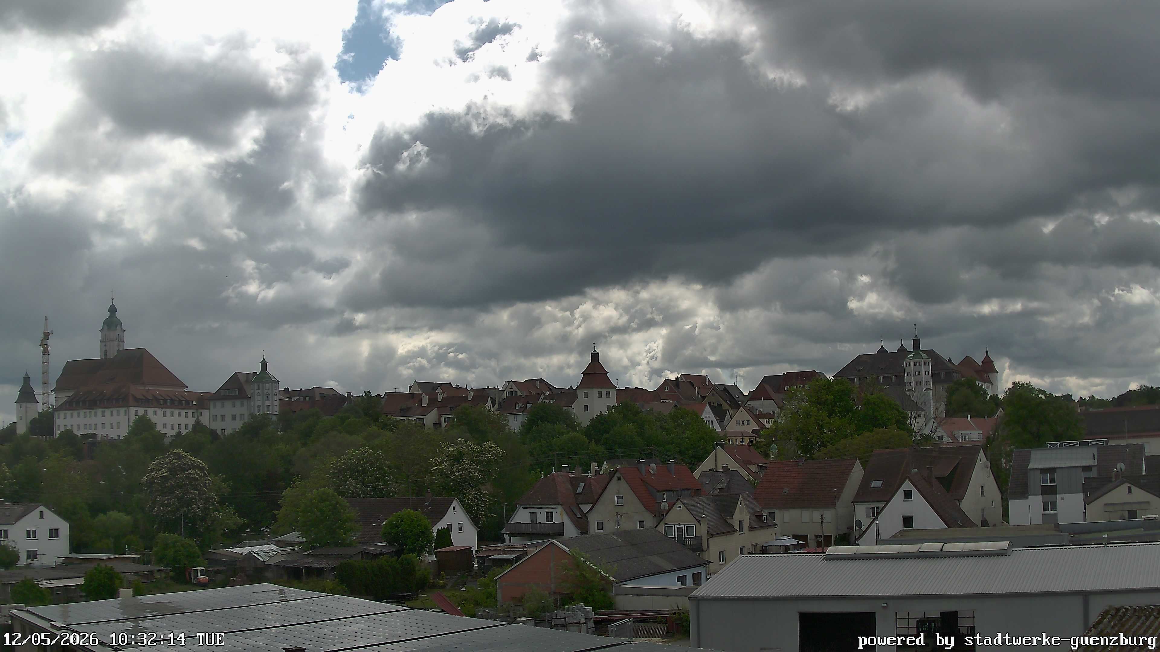 Archiv Foto Webcam Günzburg Altstadt