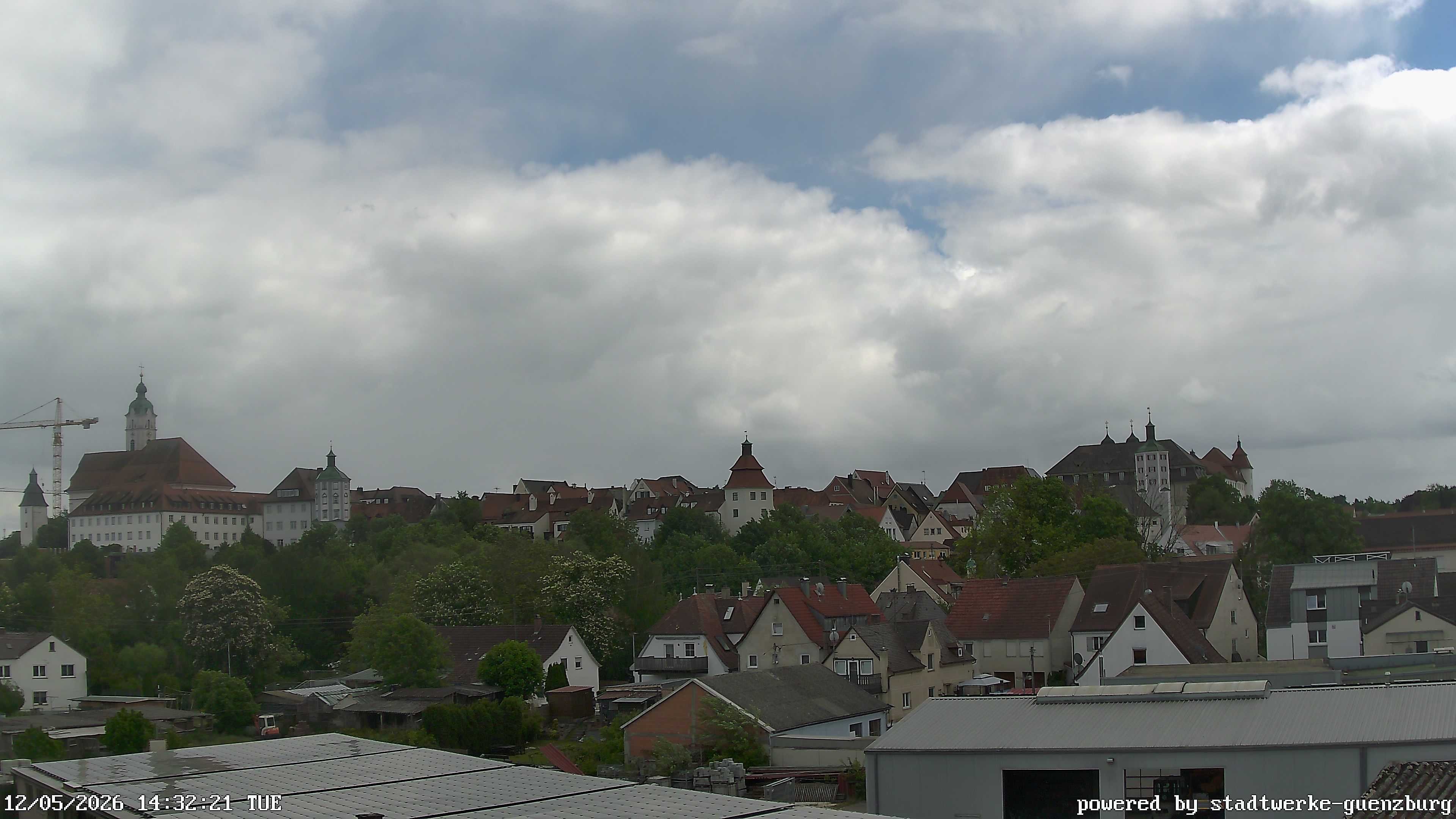 Archiv Foto Webcam Günzburg Altstadt