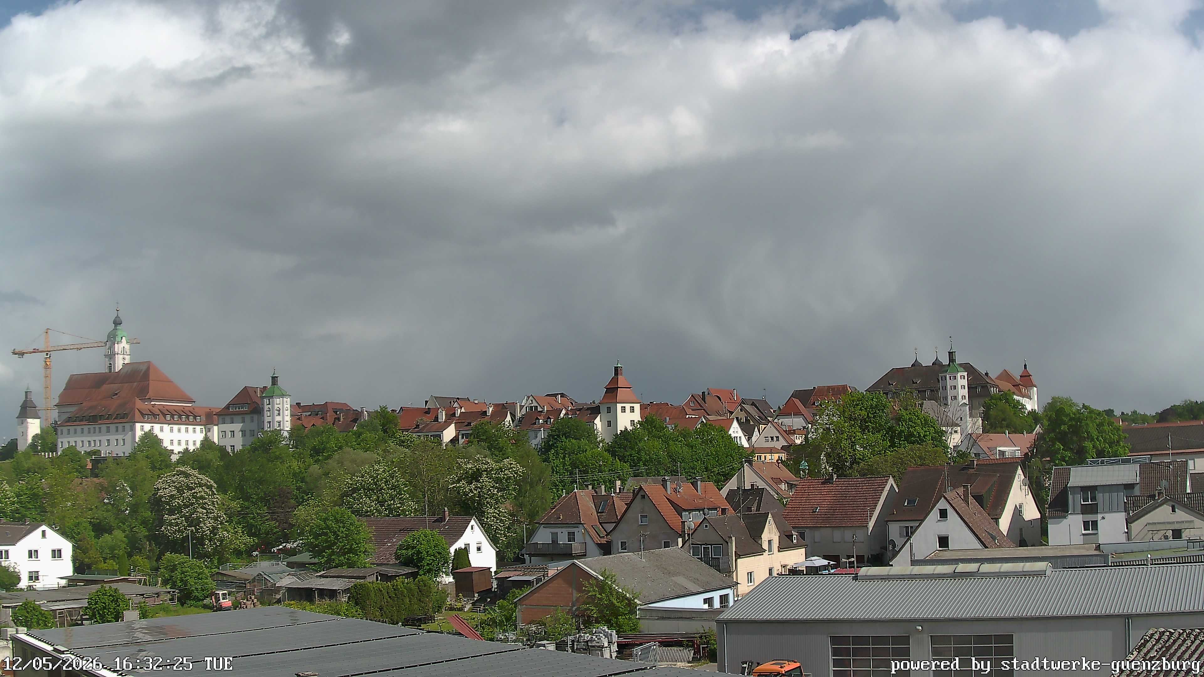 Archiv Foto Webcam Günzburg Altstadt