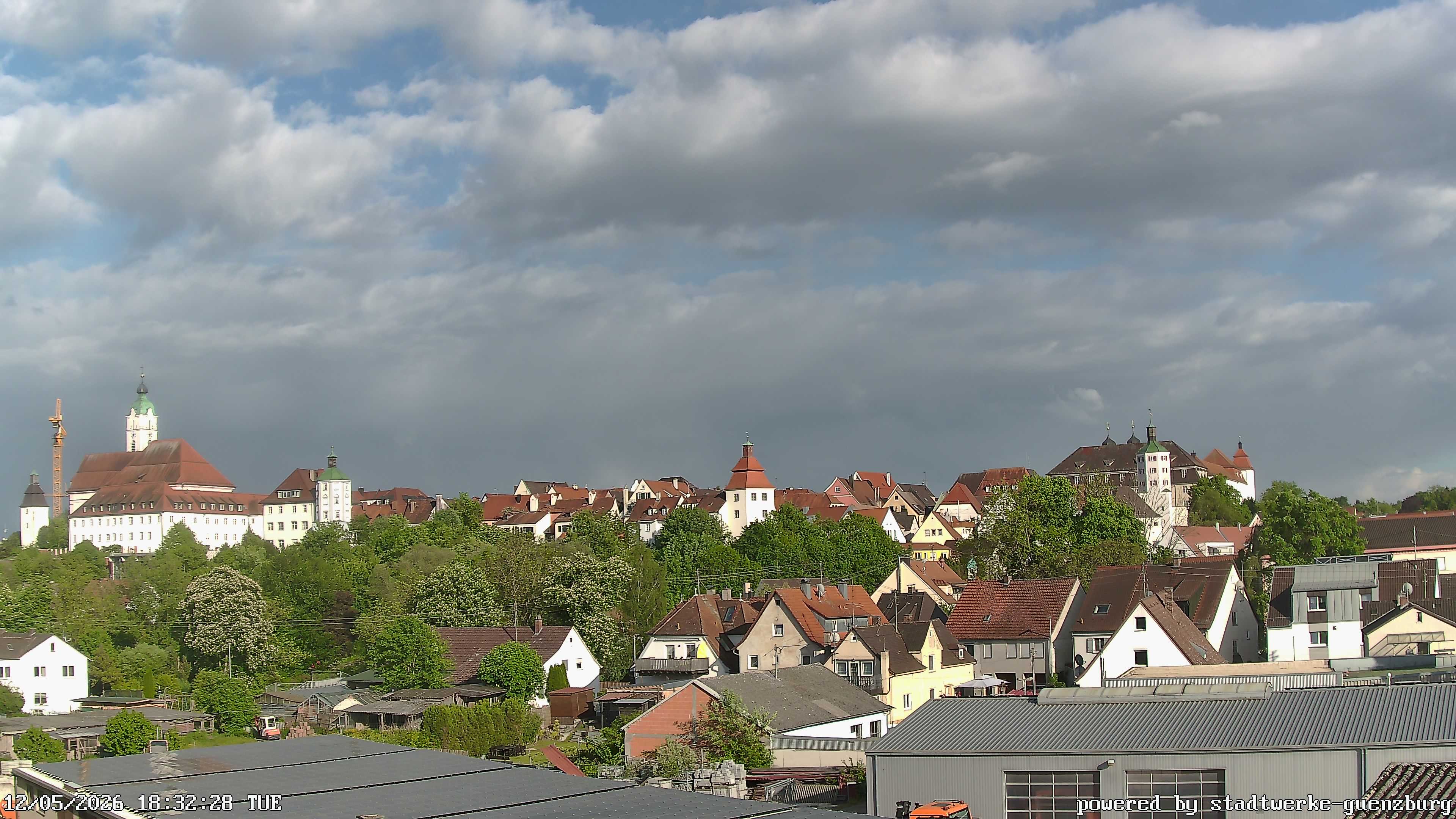 Archiv Foto Webcam Günzburg Altstadt