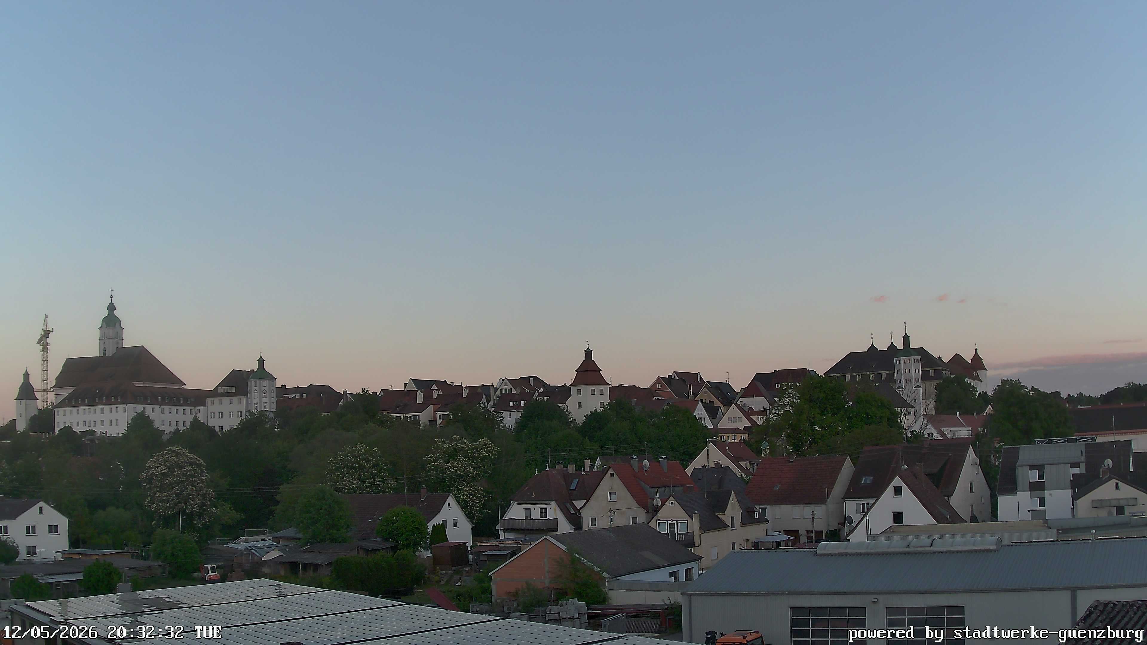 Archiv Foto Webcam Günzburg Altstadt