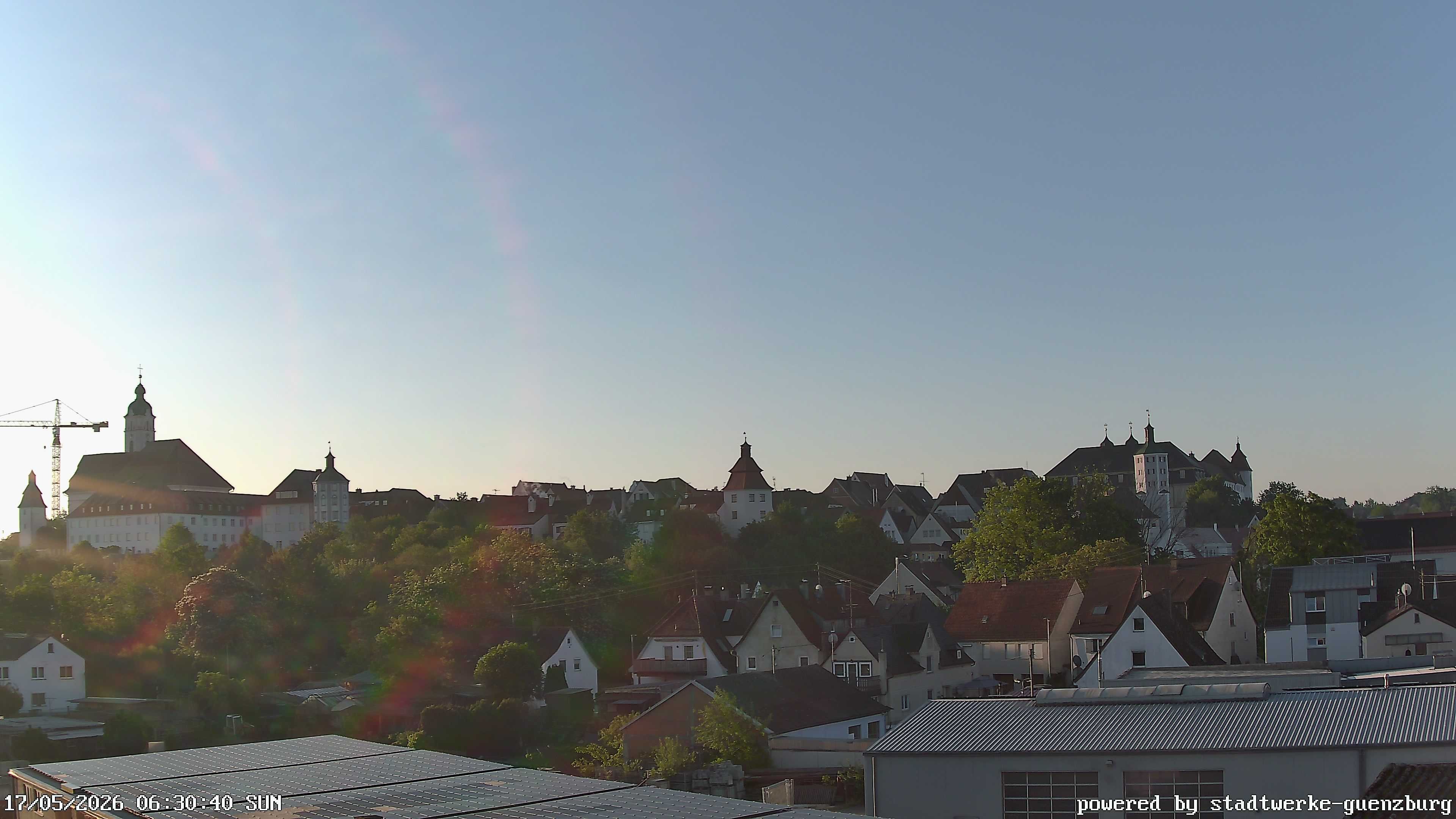 Archived image Webcam Historic City Günzburg