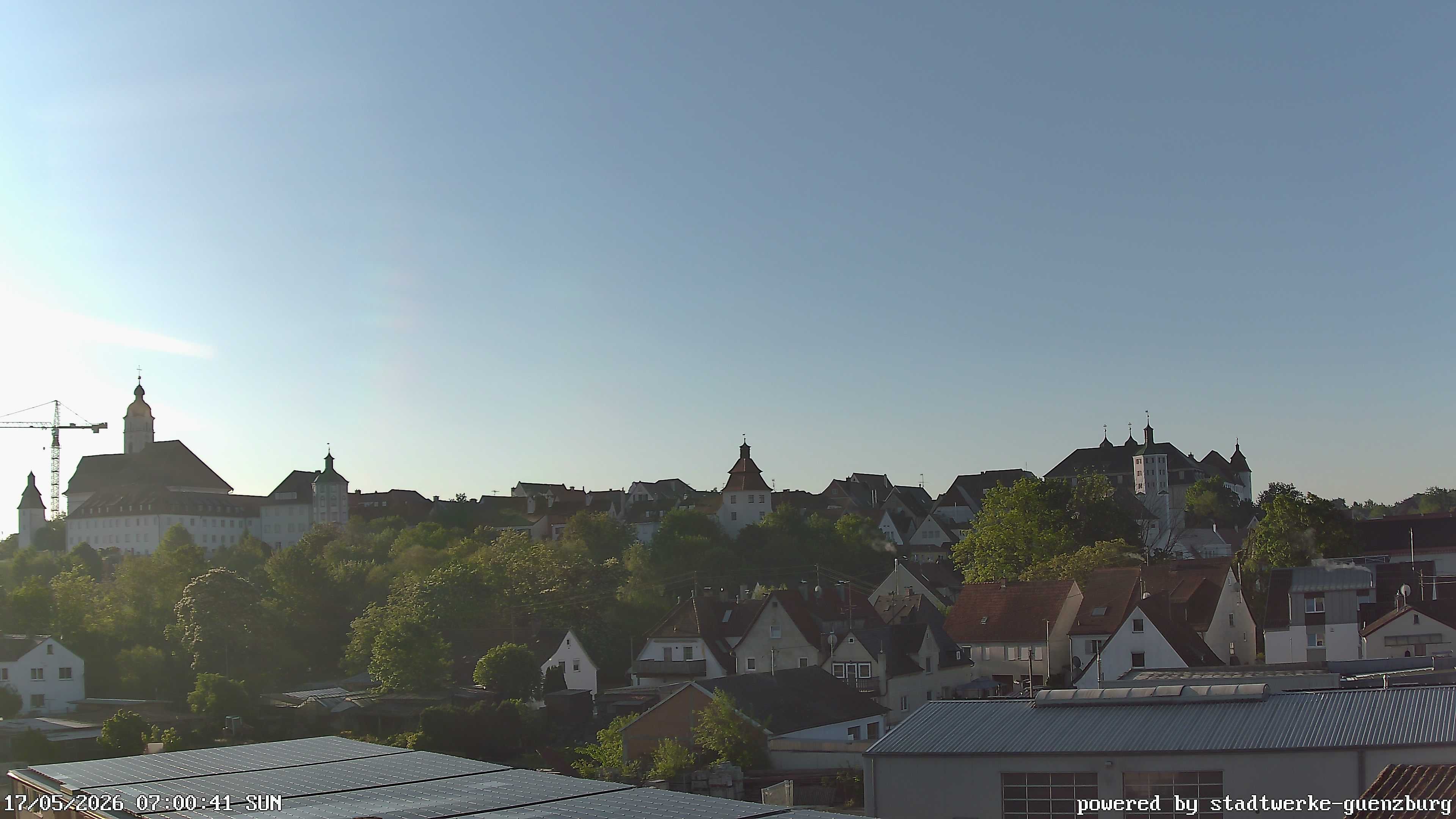 Archived image Webcam Historic City Günzburg