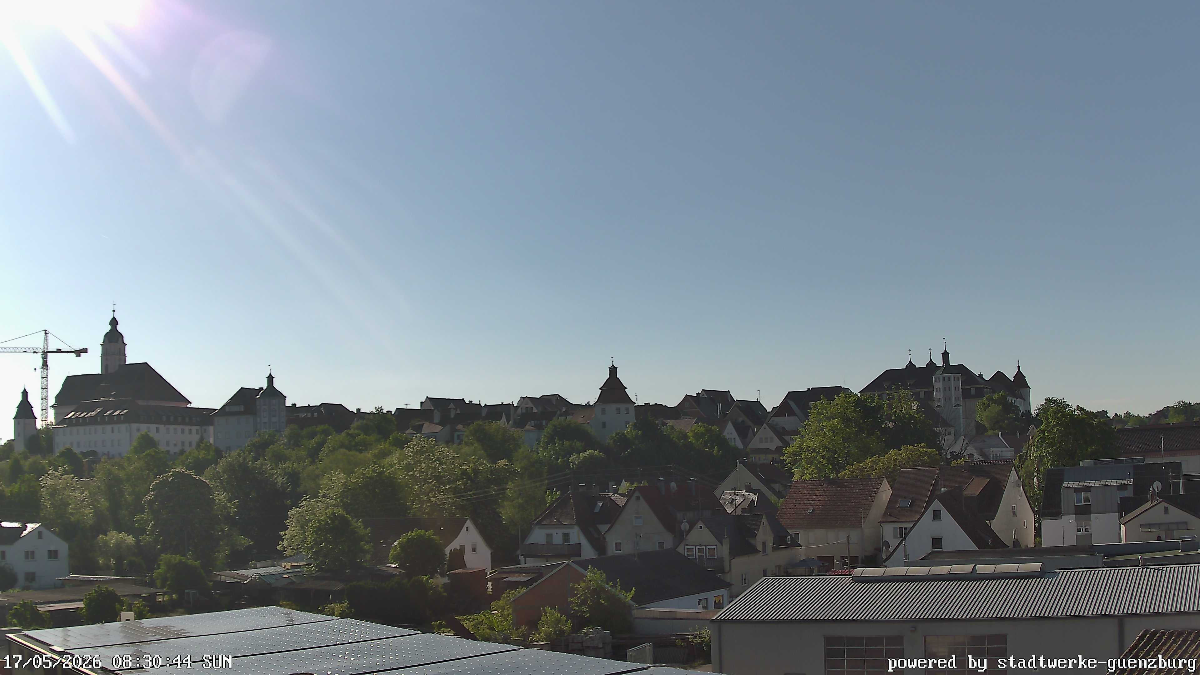 Archived image Webcam Historic City Günzburg