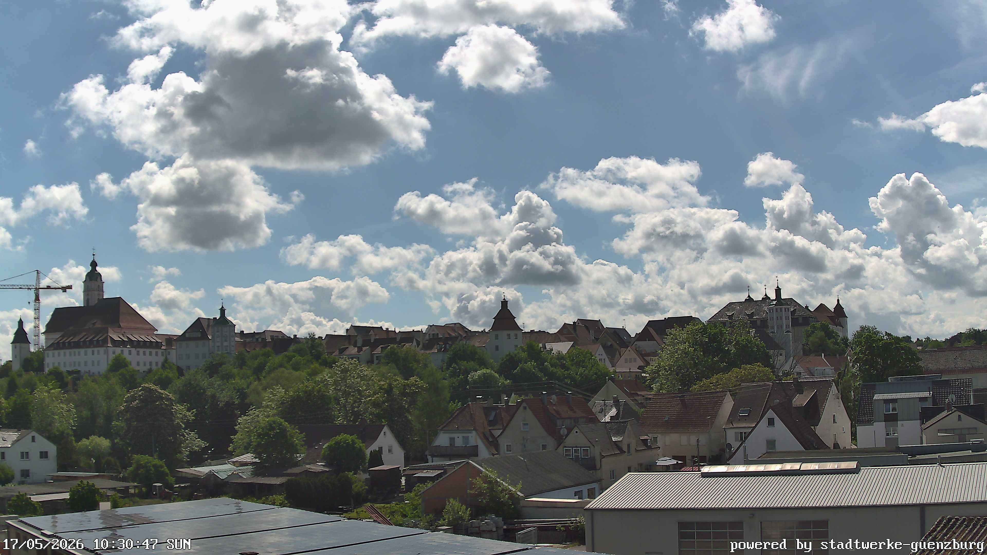 Archived image Webcam Historic City Günzburg