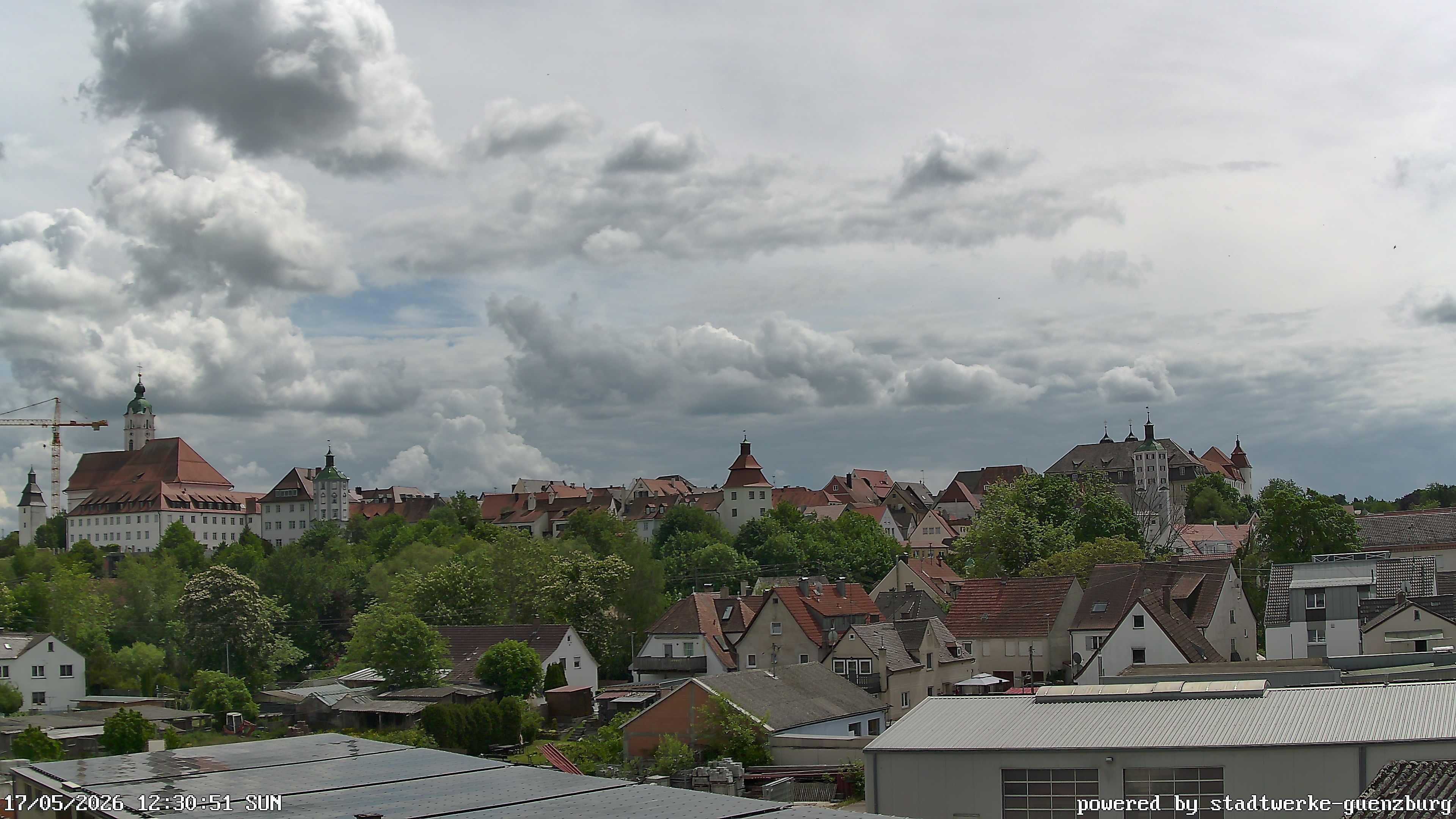 Archived image Webcam Historic City Günzburg
