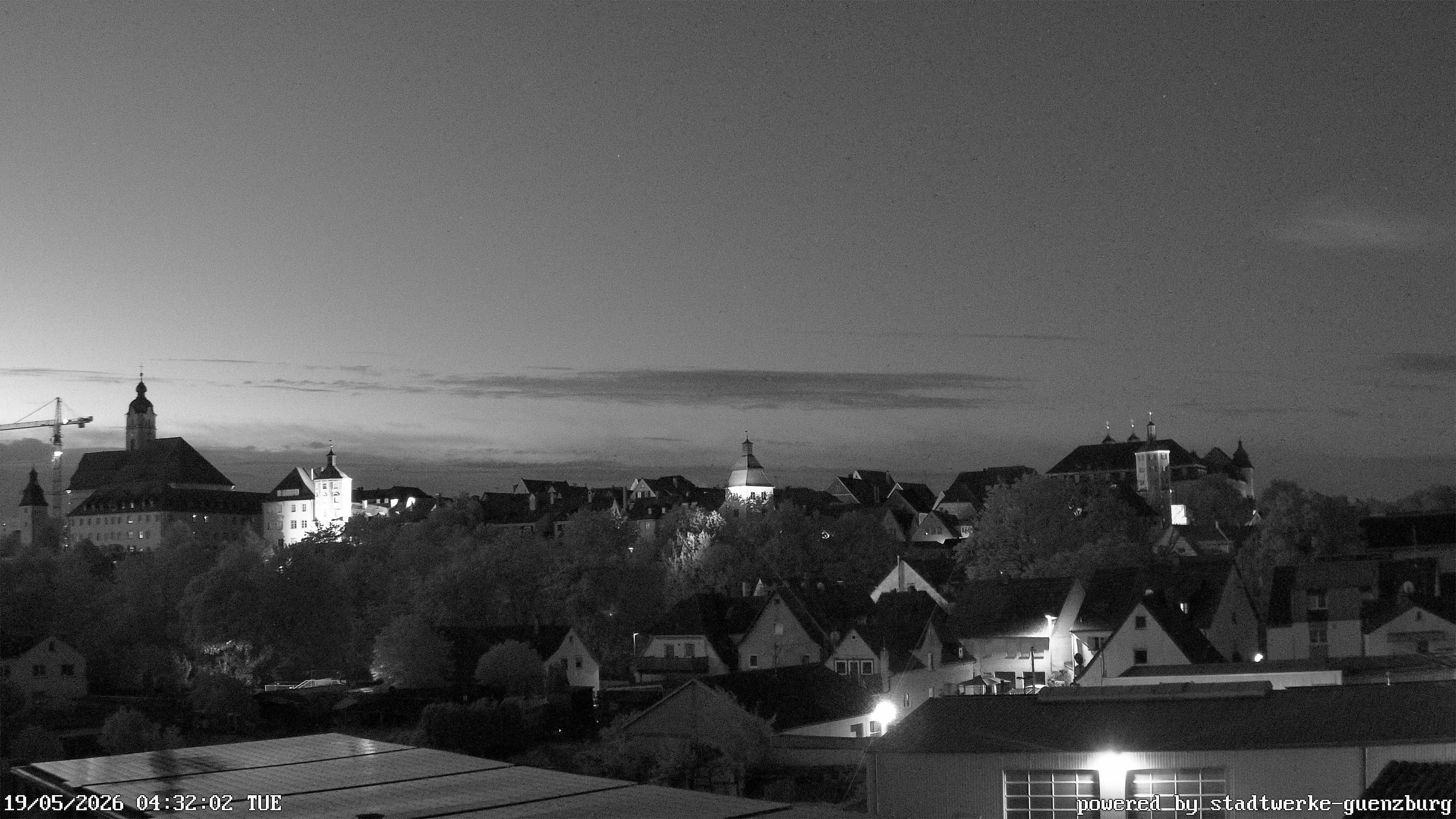 Archiv Foto Webcam Günzburg Altstadt