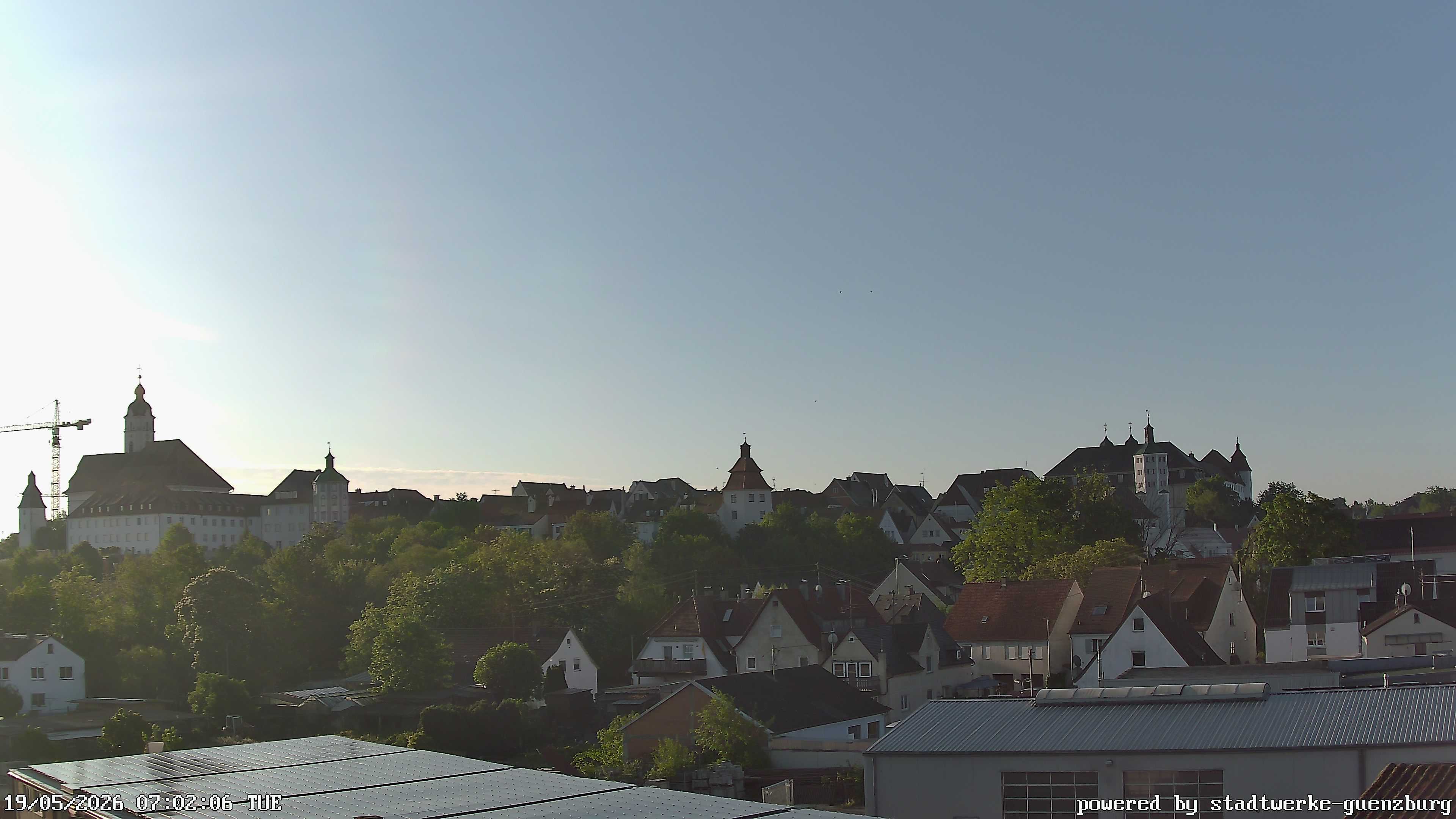 Archiv Foto Webcam Günzburg Altstadt