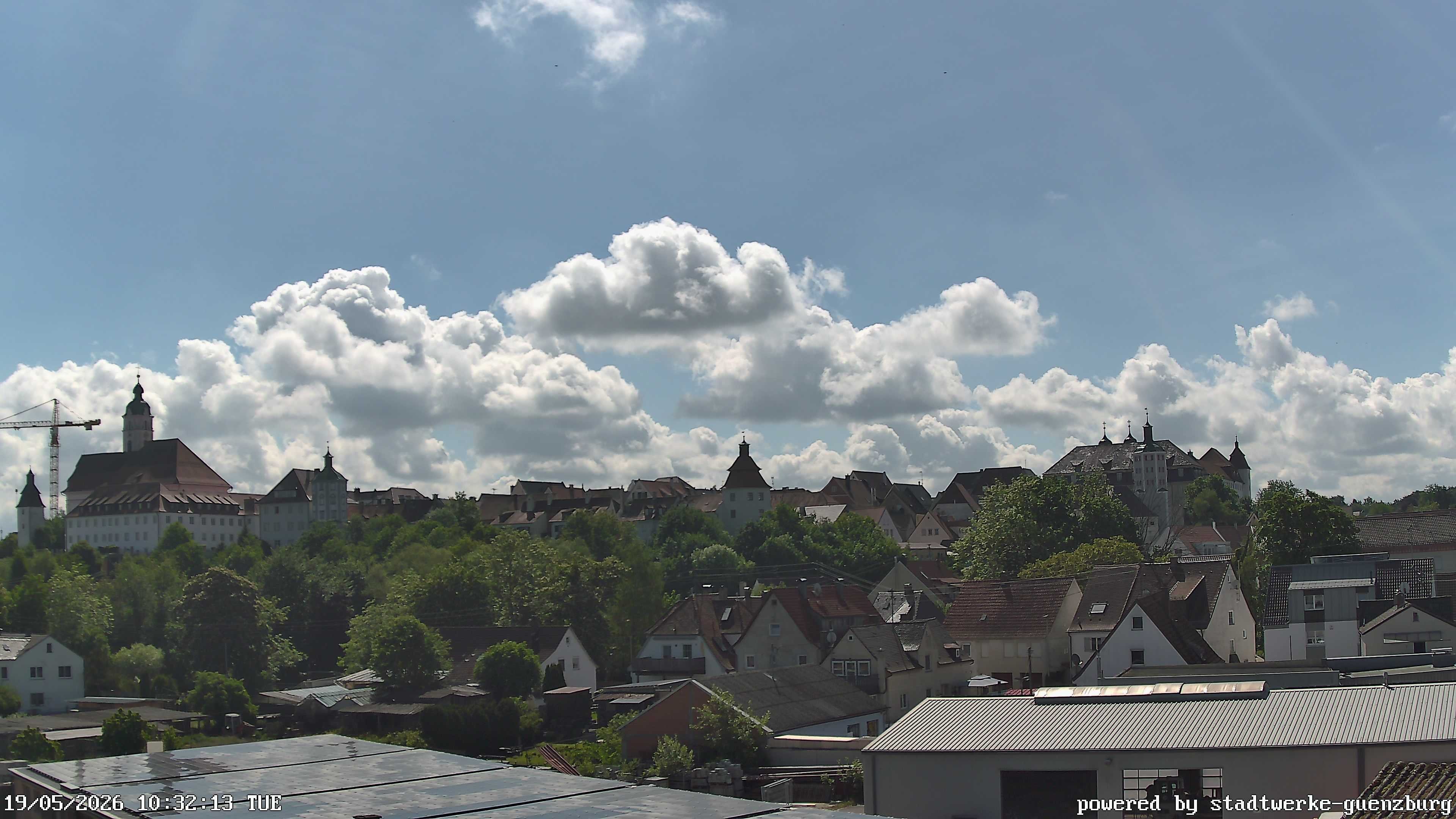 Archiv Foto Webcam Günzburg Altstadt