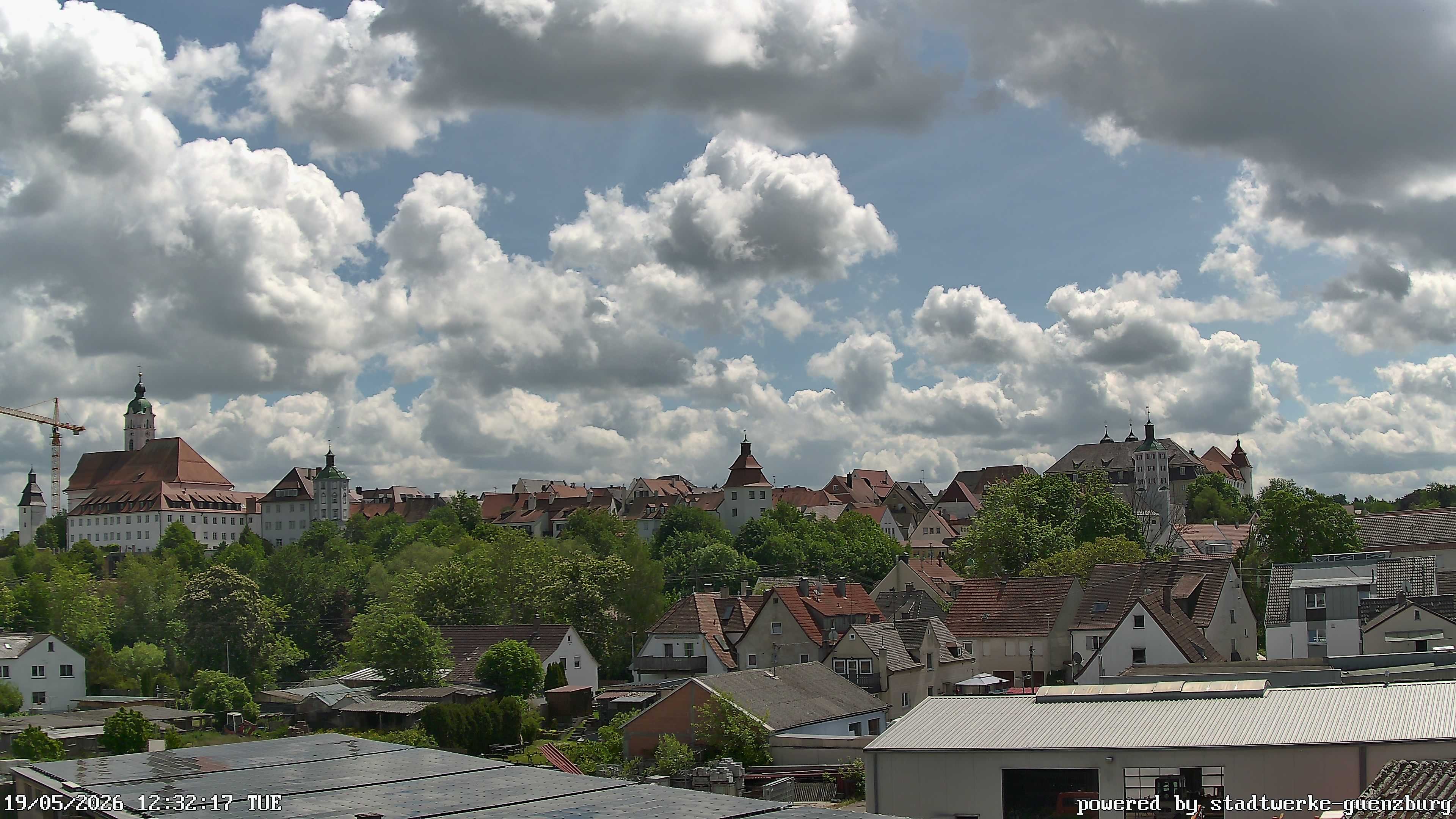 Archiv Foto Webcam Günzburg Altstadt