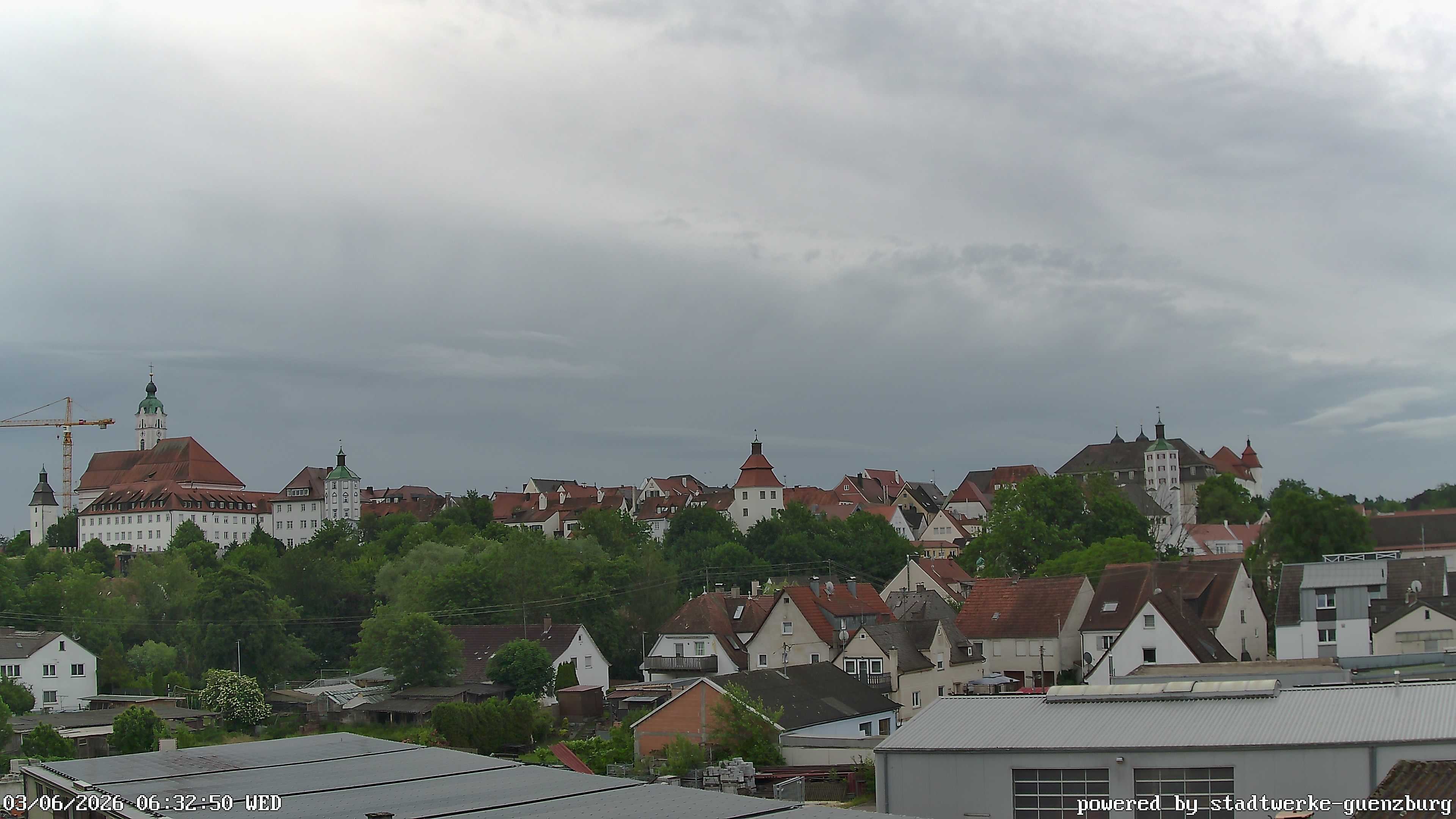 Archiv Foto Webcam Günzburg Altstadt