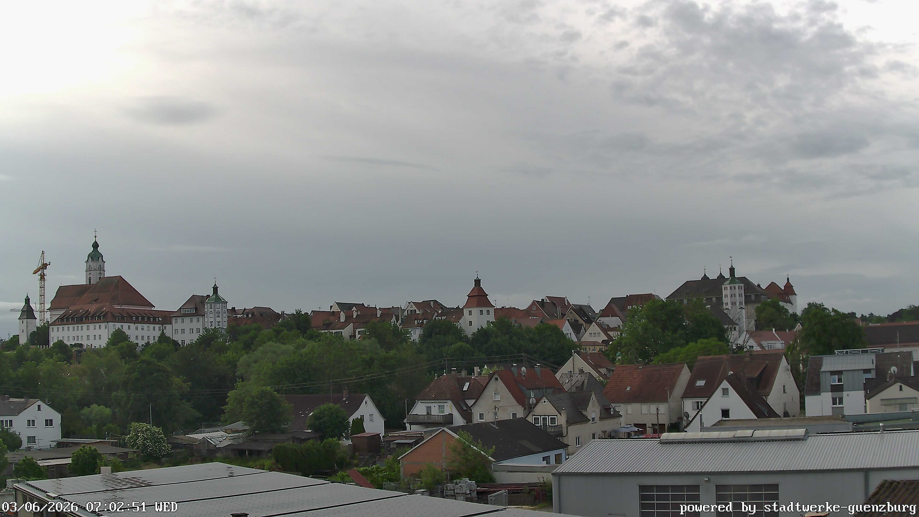 Archiv Foto Webcam Günzburg Altstadt
