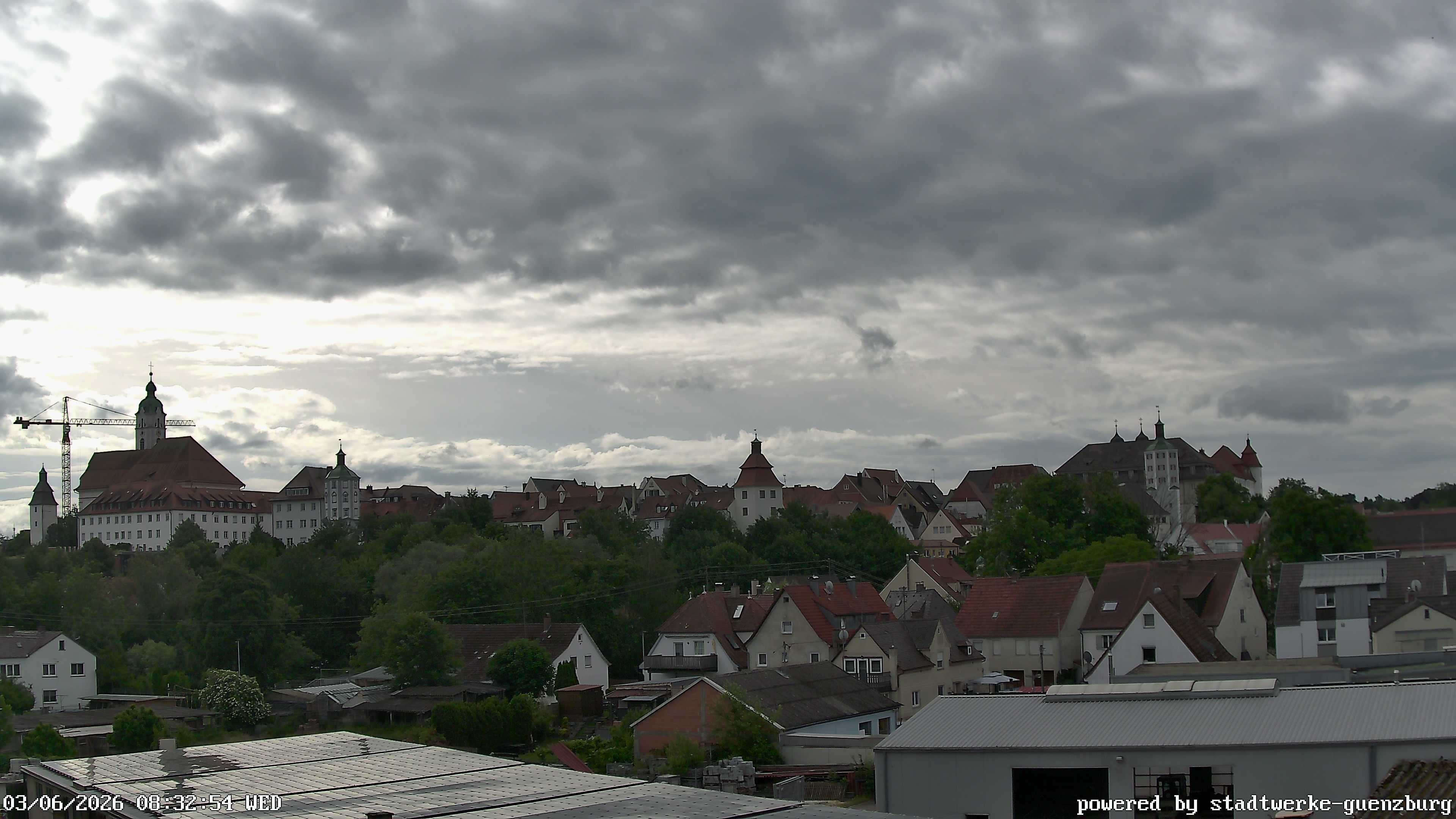 Archiv Foto Webcam Günzburg Altstadt