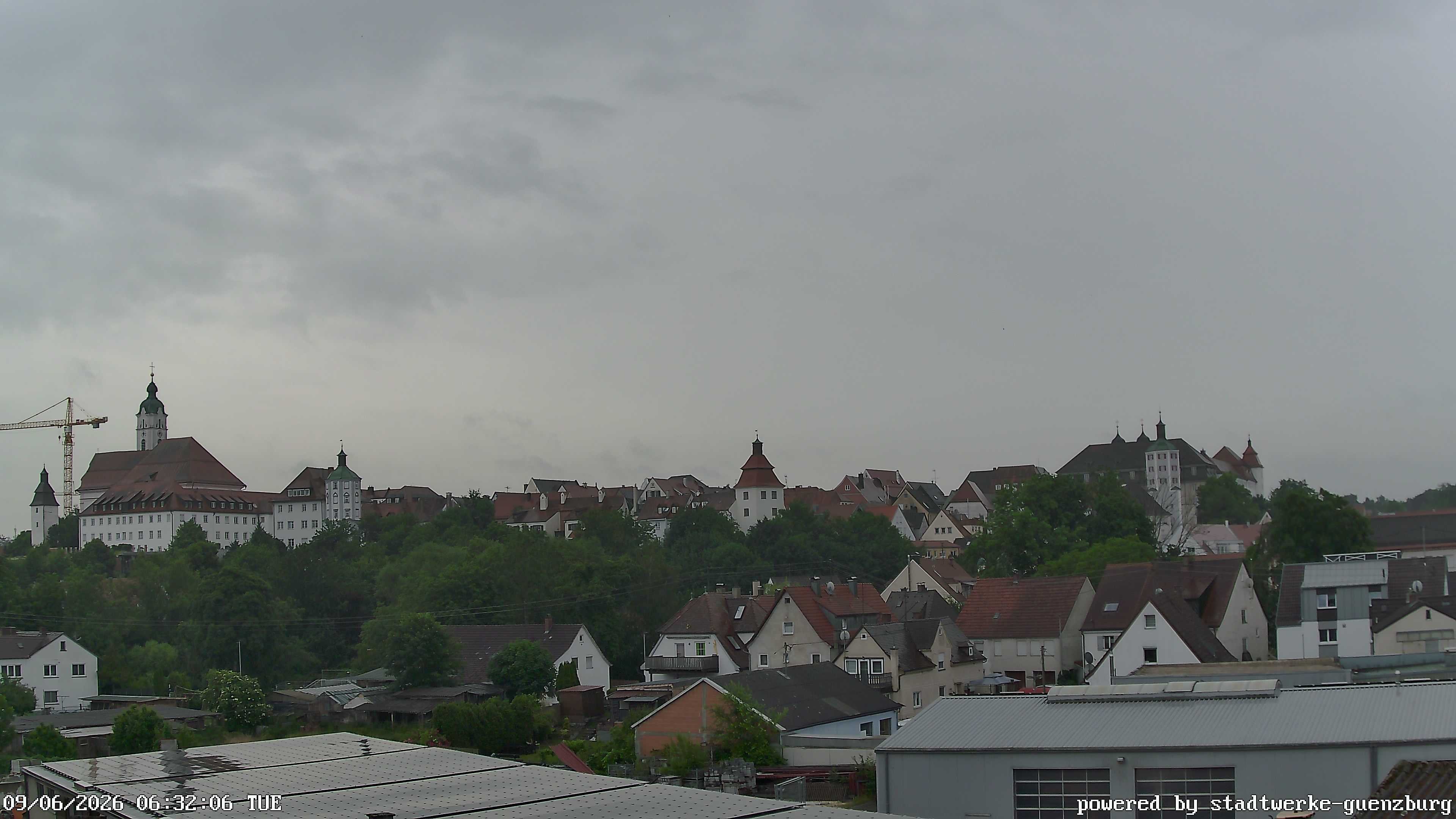 Archiv Foto Webcam Günzburg Altstadt