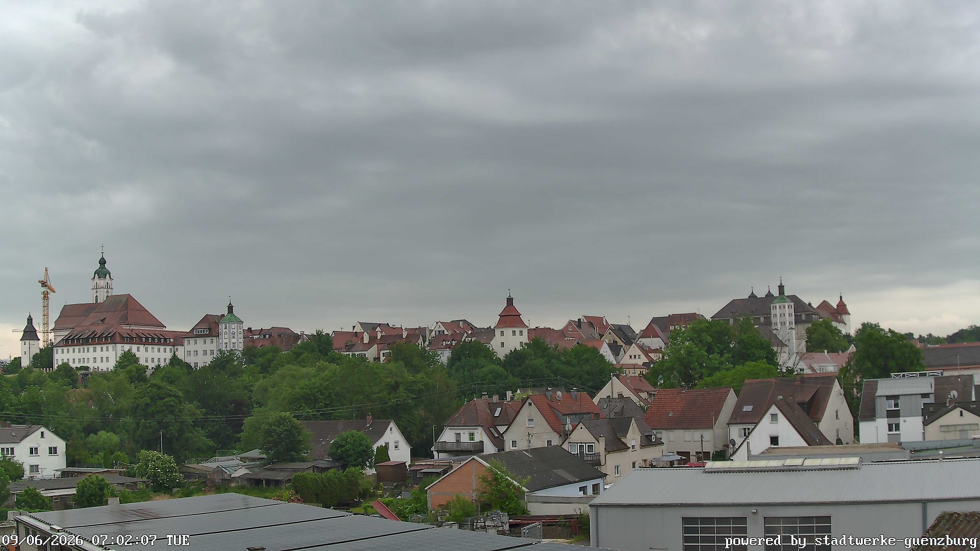 Archiv Foto Webcam Günzburg Altstadt