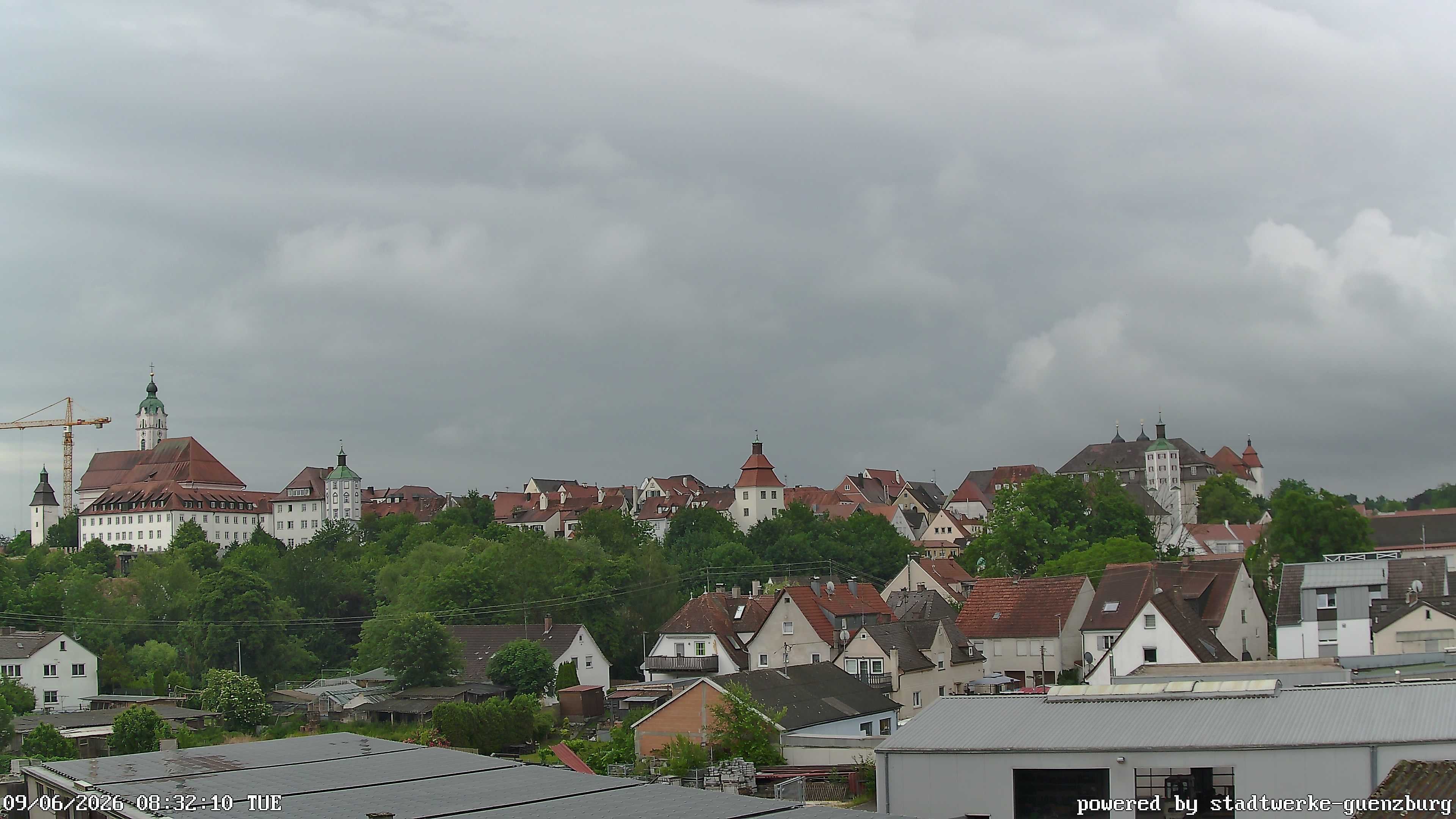Archiv Foto Webcam Günzburg Altstadt
