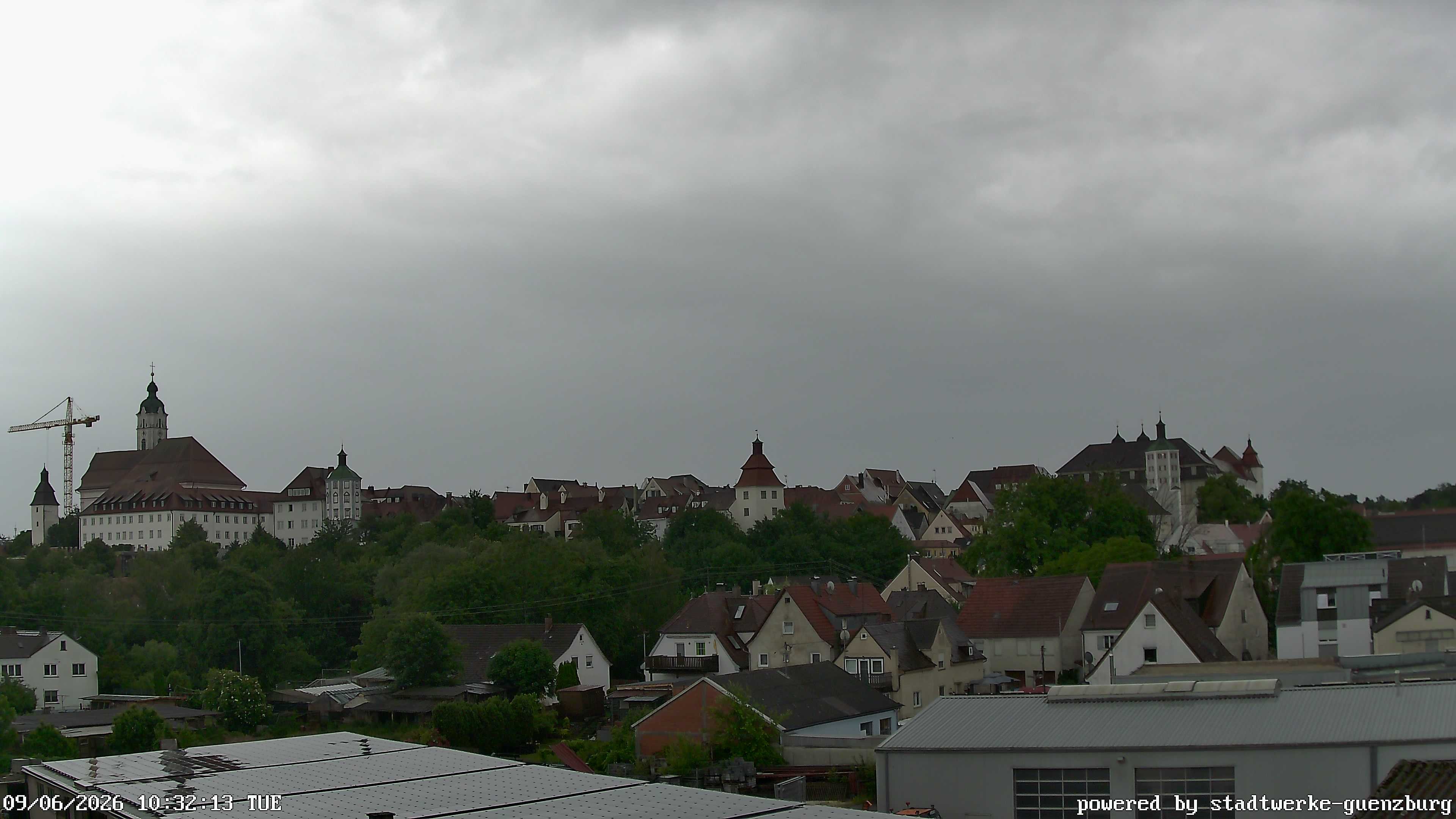 Archiv Foto Webcam Günzburg Altstadt