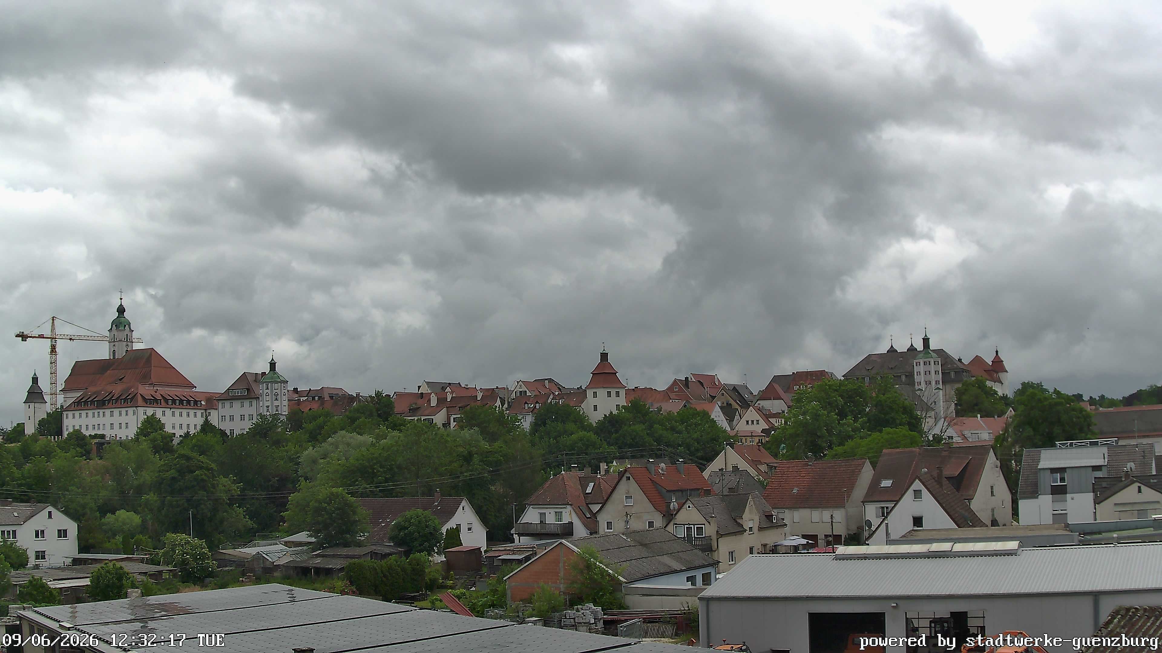 Archiv Foto Webcam Günzburg Altstadt