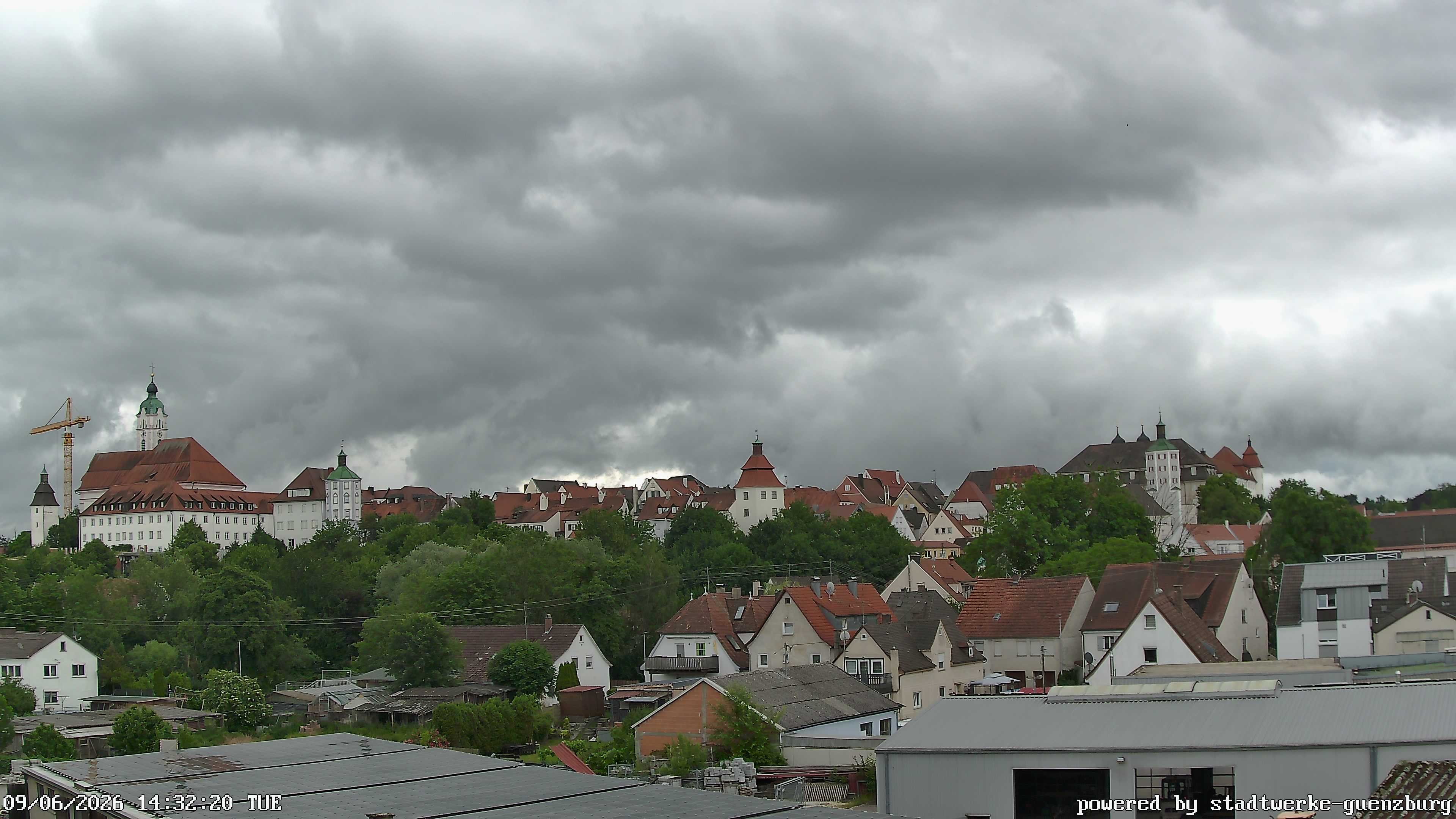 Archiv Foto Webcam Günzburg Altstadt