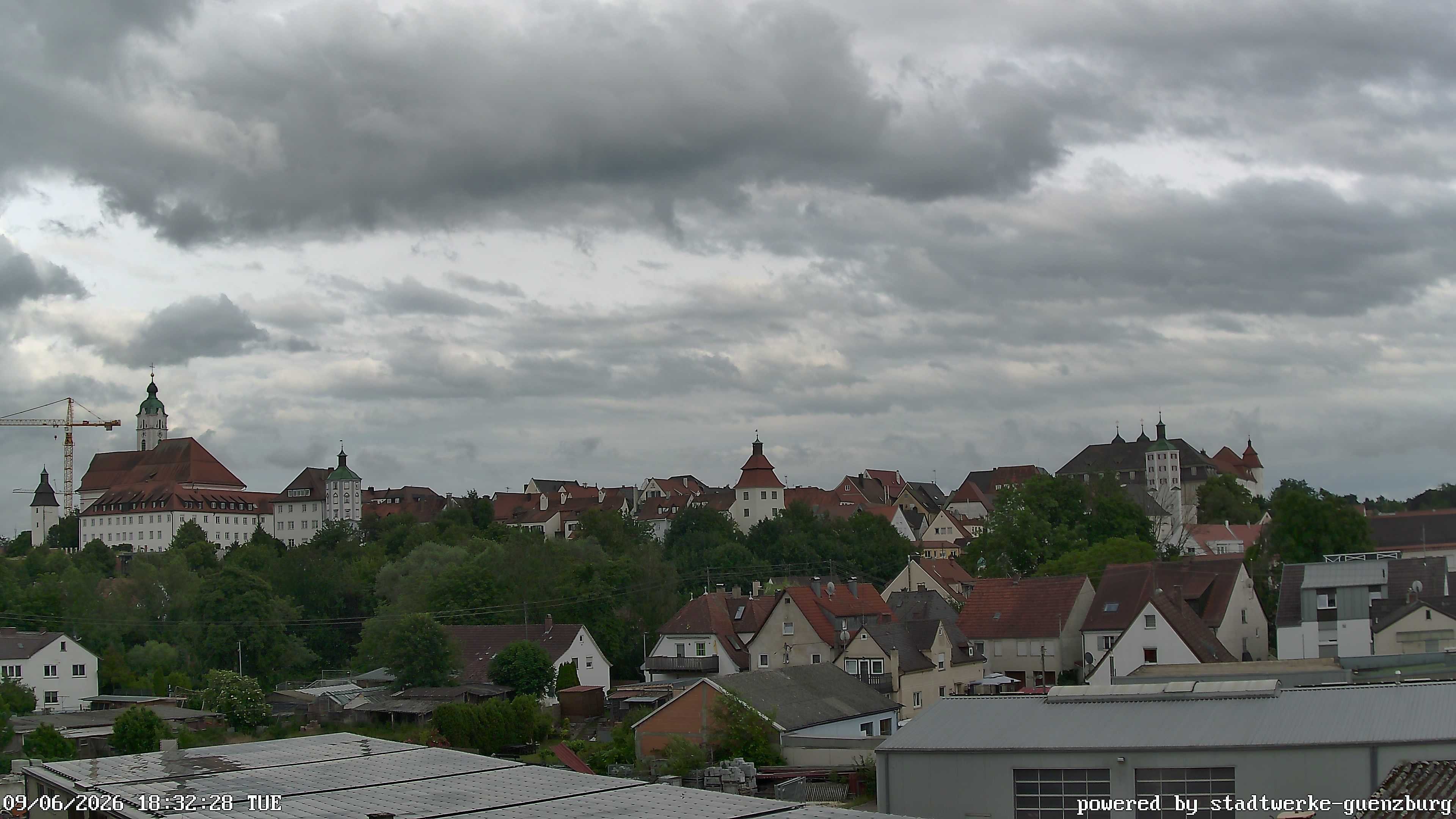 Archiv Foto Webcam Günzburg Altstadt