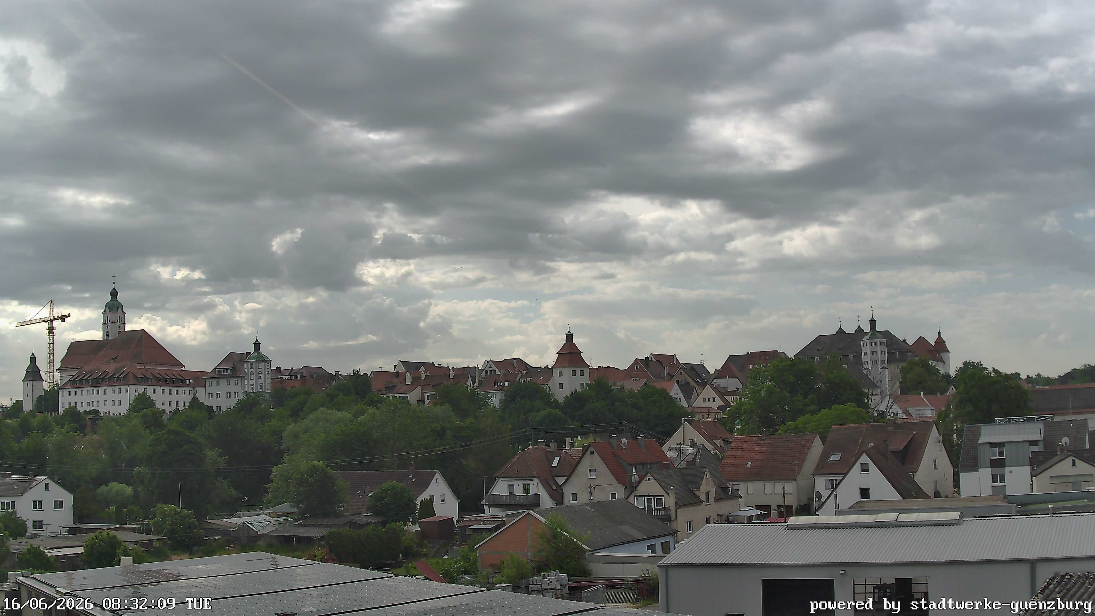Archiv Foto Webcam Günzburg Altstadt