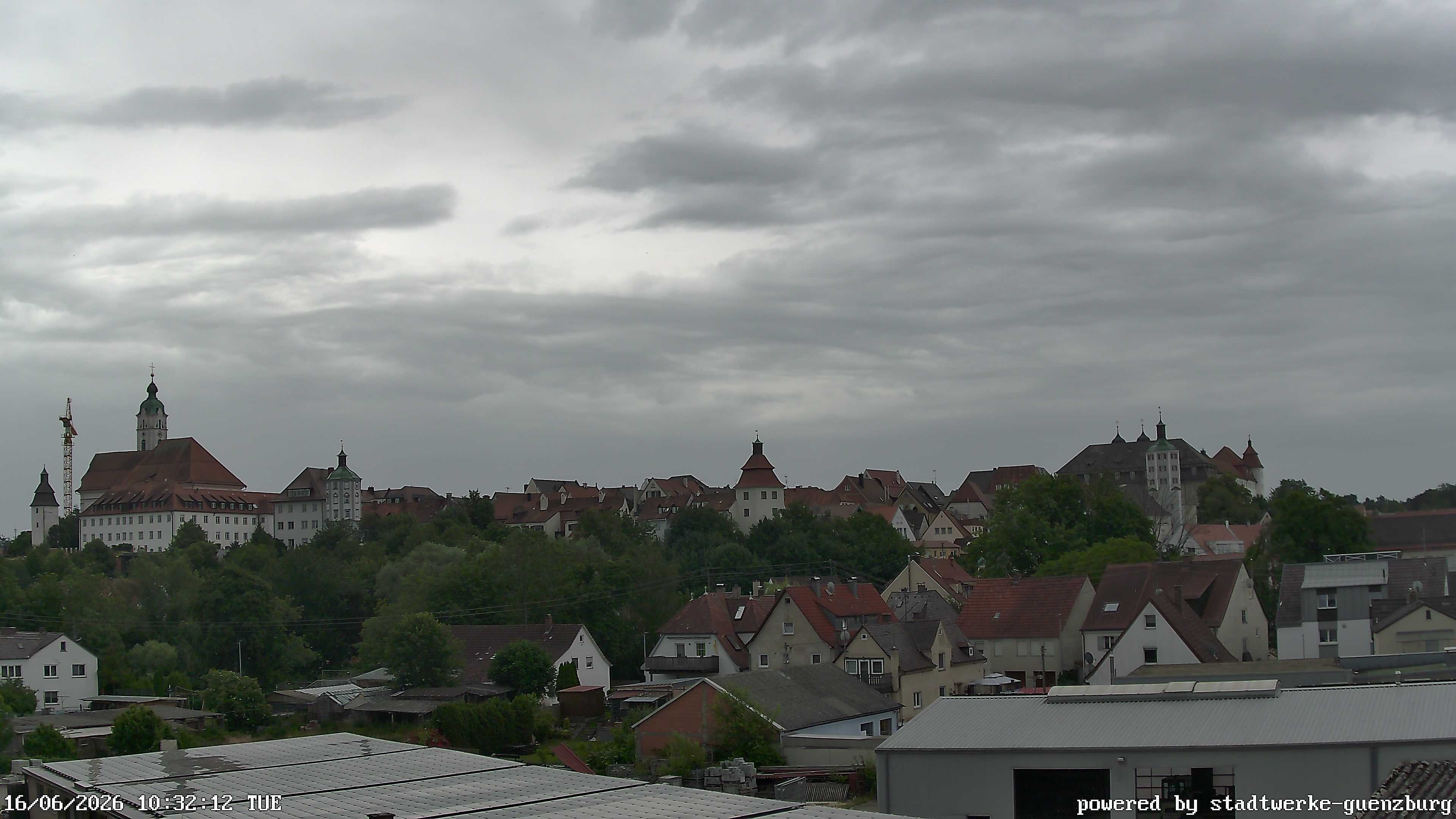 Archiv Foto Webcam Günzburg Altstadt